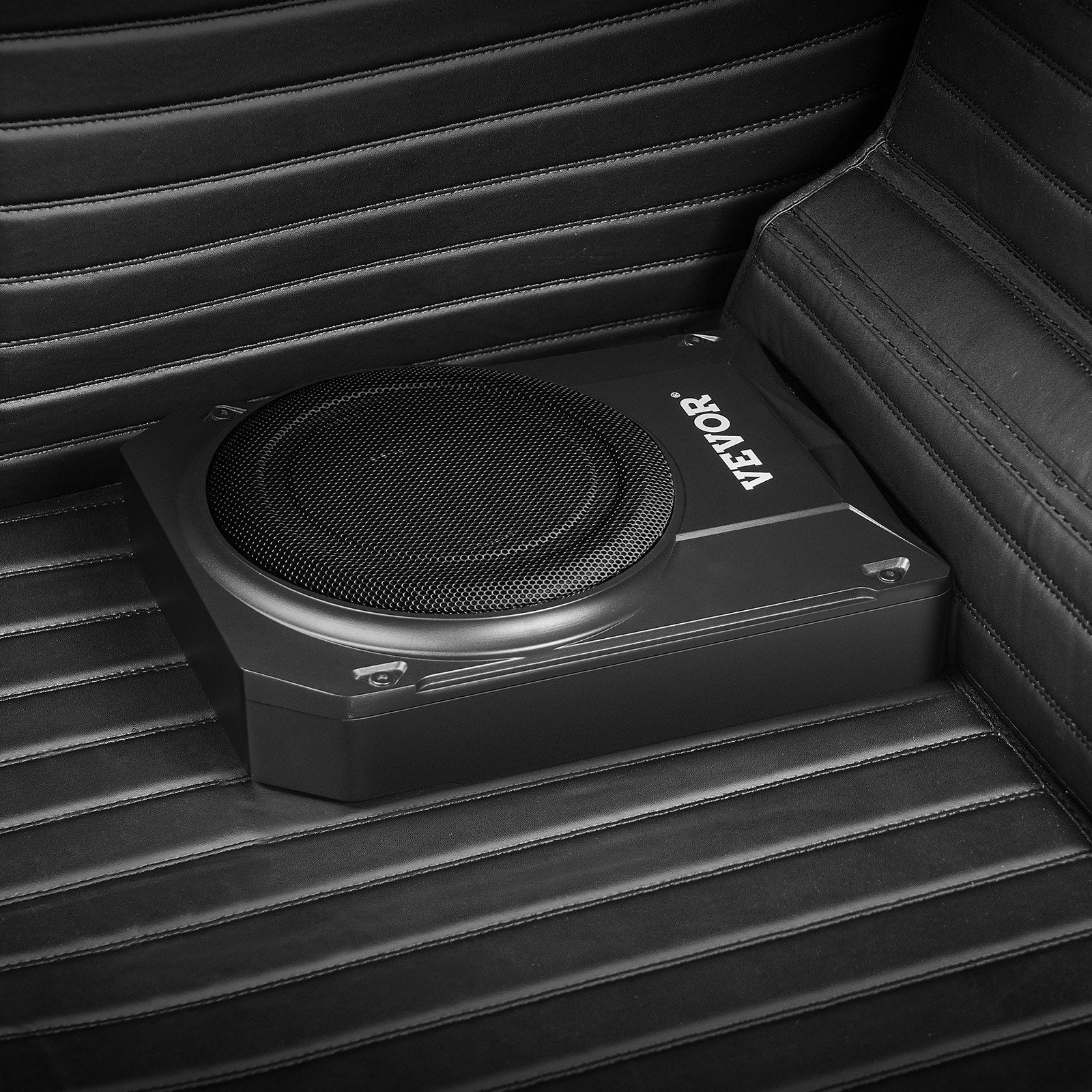 VEVOR 10" 400W Under Seat Car Subwoofer Slim Powered Car/Truck Subwoofer System