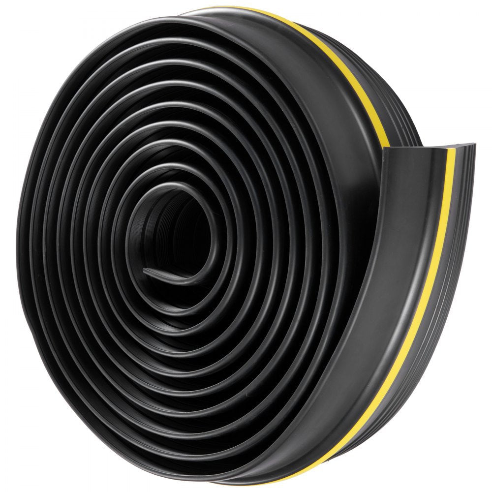 VEVOR Garage Door Threshold Seal Strip 16.5 FT Universal Bottom Waterproof PVC