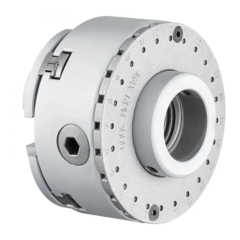 VEVOR KP96 Lathe Chuck, 4-Jaw 3.75" Diameter, Metal Lathe Chuck Turning Machine Accessories, Self-centering Tool, for Lathe, Precision Machining, Grinding Machines, Milling Machines