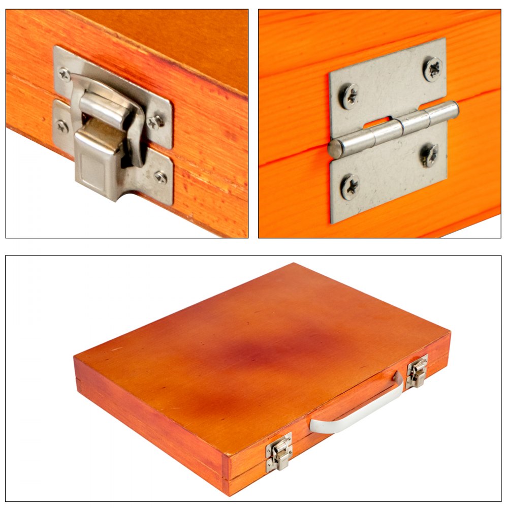 VEVOR Woodworking 12pcs Lathe Chisel?Wood Carving Hand Chisel 3-3/4Inch Blade Length, Wood Turning Tools with Wooden Storage Case, for Wood Carving Root Carving Furniture Carving Lathes