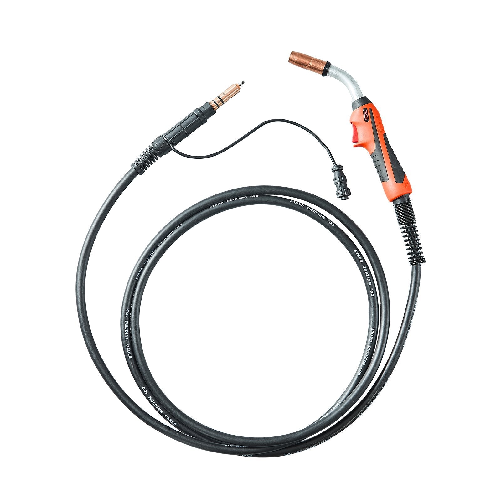 VEVOR 250Amp Mig Welding Gun with 15FT Cable for 0.030" 0.035" & 0.045" Wires