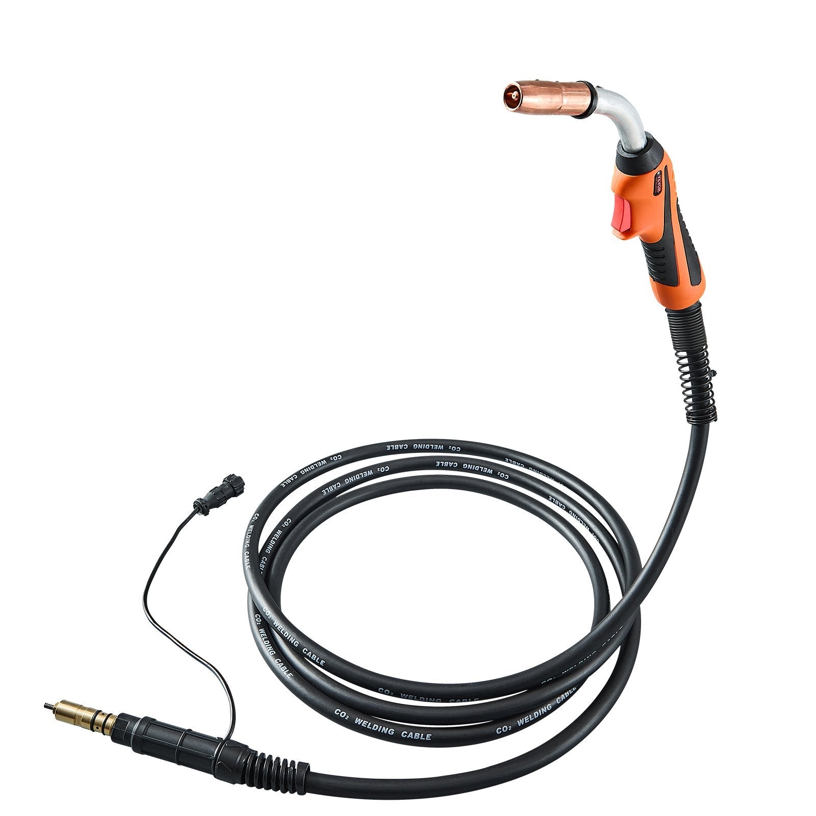 VEVOR 250Amp Mig Welding Gun with 15FT Cable for 0.030" 0.035" & 0.045" Wires