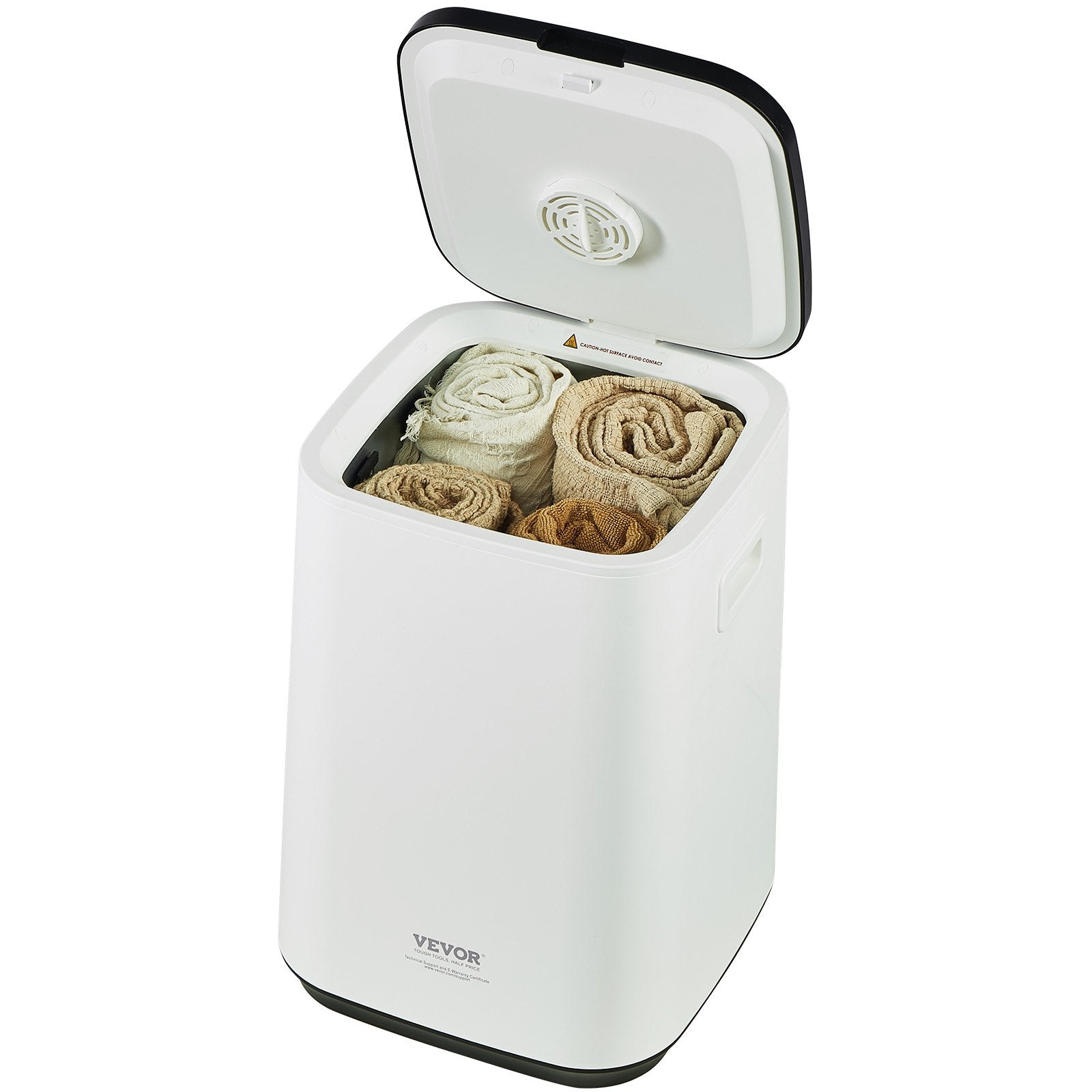 VEVOR Towel Warmer 20L, Towel Warmer Bucket with 24h Delay Timer, 20/40/60 Min Auto Shut Off, Child Lock, LED Screen & U-shaped Light, Large Towel Warmer for Bathroom, Spa, Bathrobe, Blanket & Pajama