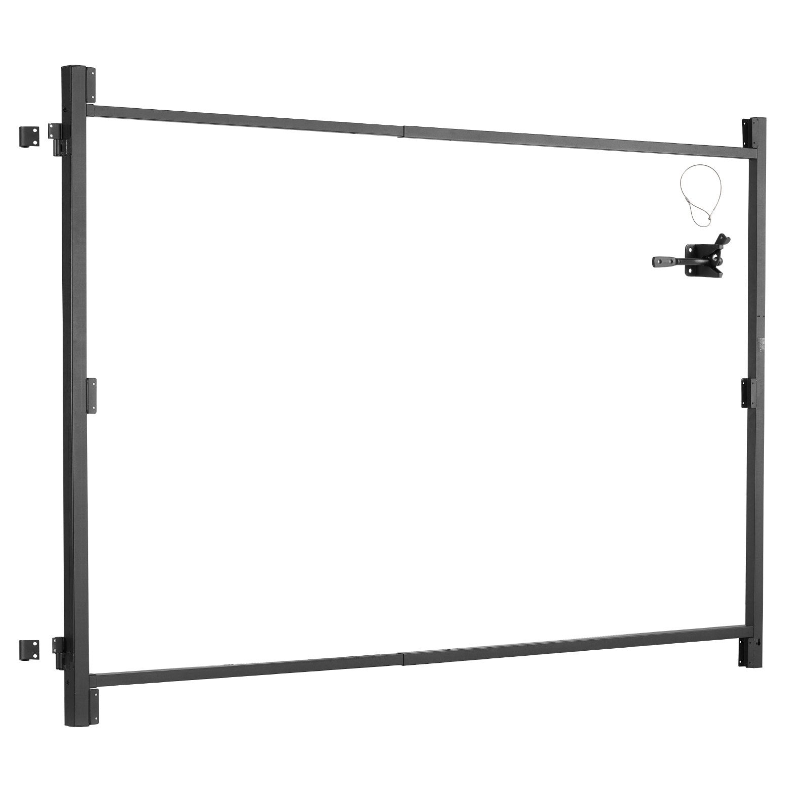 VEVOR Gate Building Kit Fits 60 to 96 in Wide Openings 6 to 7 ft High Fence