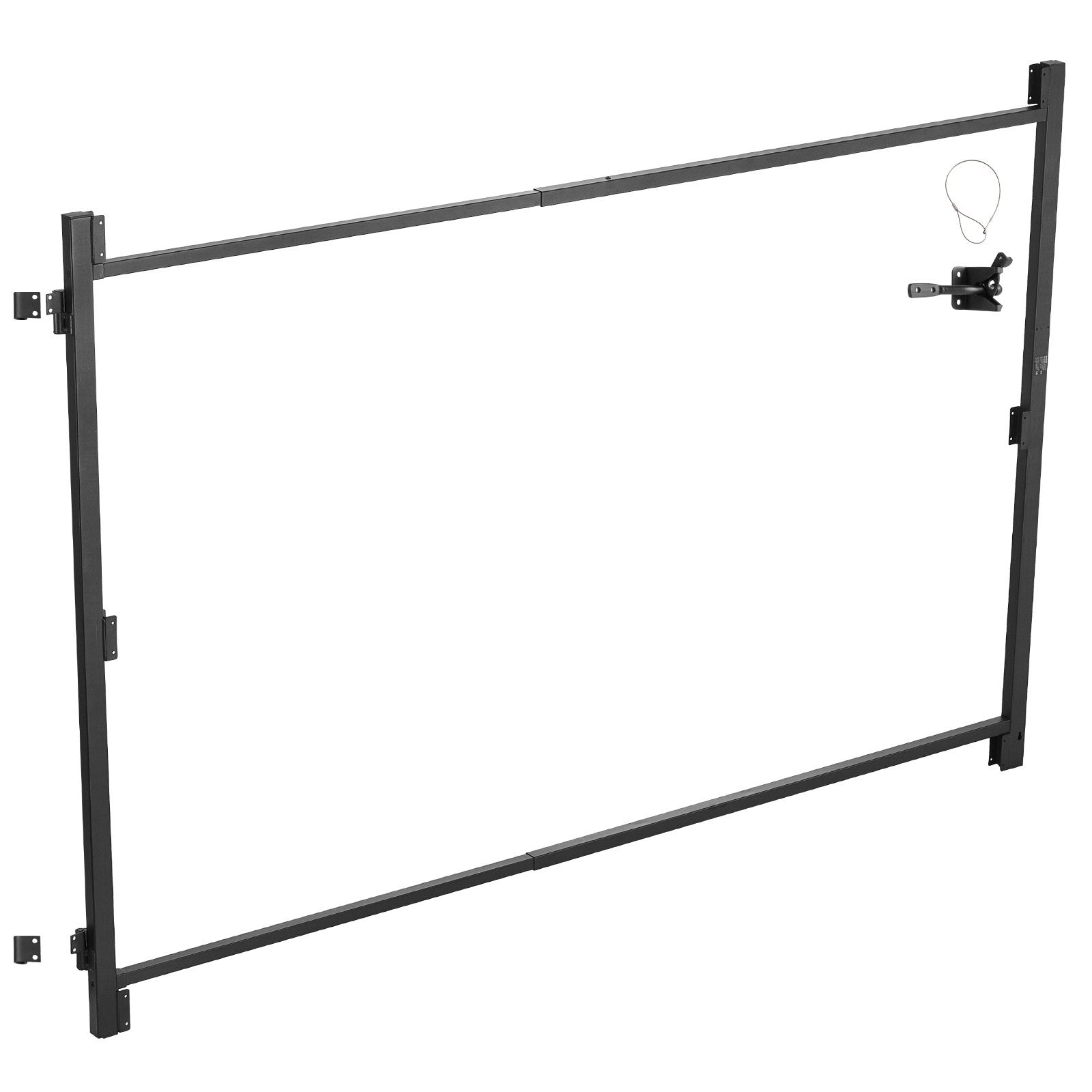 VEVOR Gate Building Kit Fits 60 to 96 in Wide Openings 6 to 7 ft High Fence
