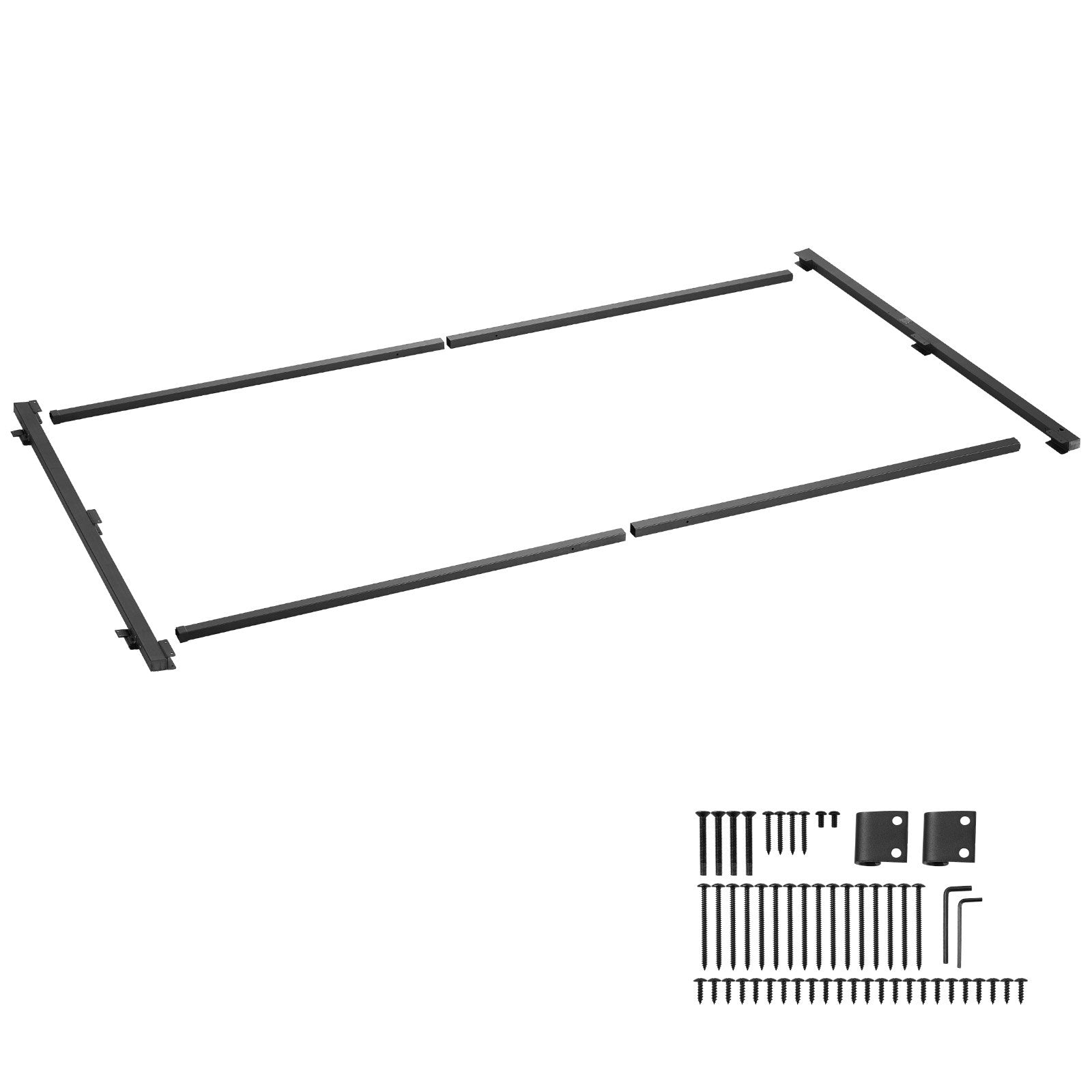 VEVOR Gate Building Kit Fits 60 to 96 in Wide Openings 6 to 7 ft High Fence