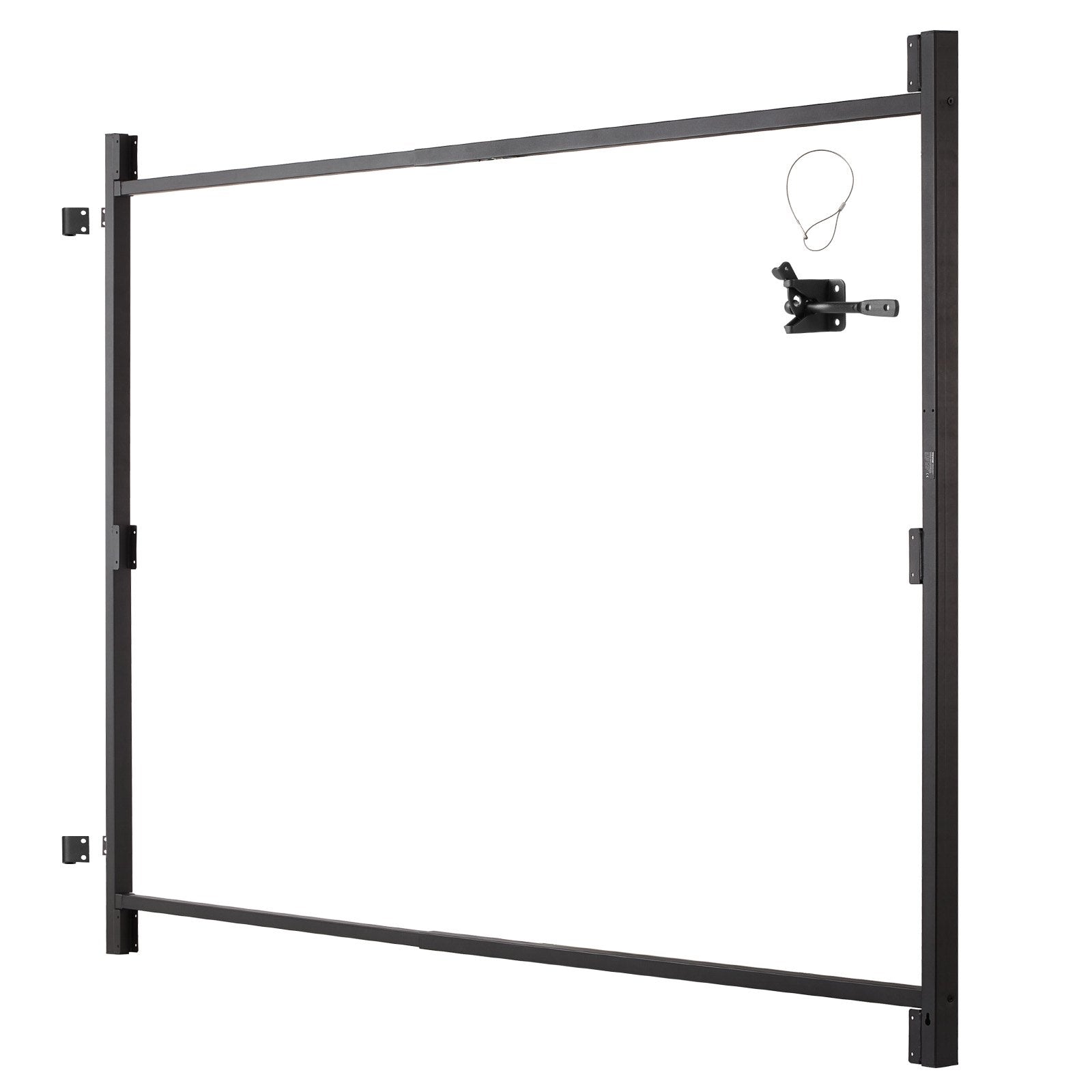 VEVOR Gate Building Kit Fits 60 to 96 in Wide Openings 6 to 7 ft High Fence