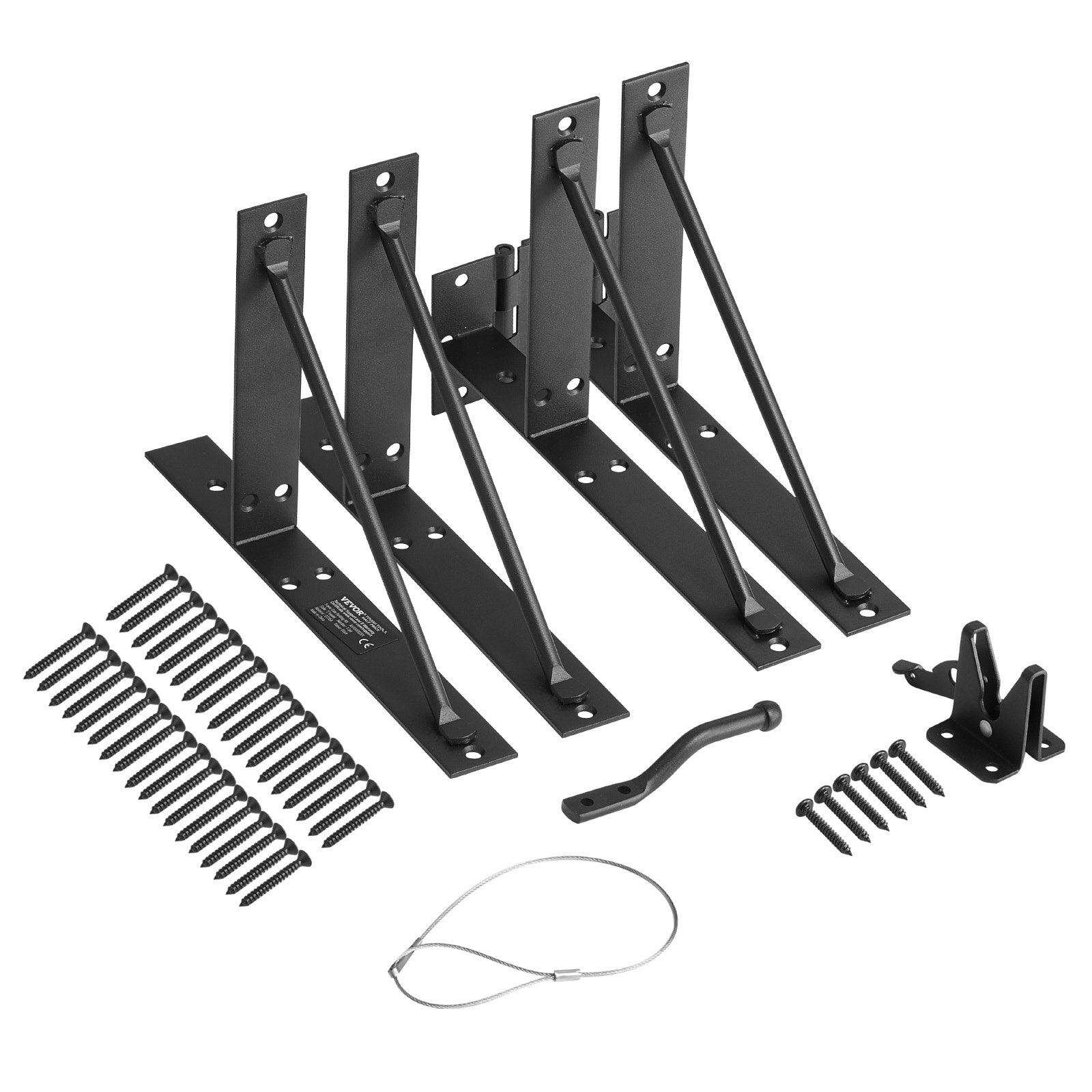 VEVOR Gate Corner Brace Bracket Anti Sag Gate Frame Hardware Kit for Stable Gate