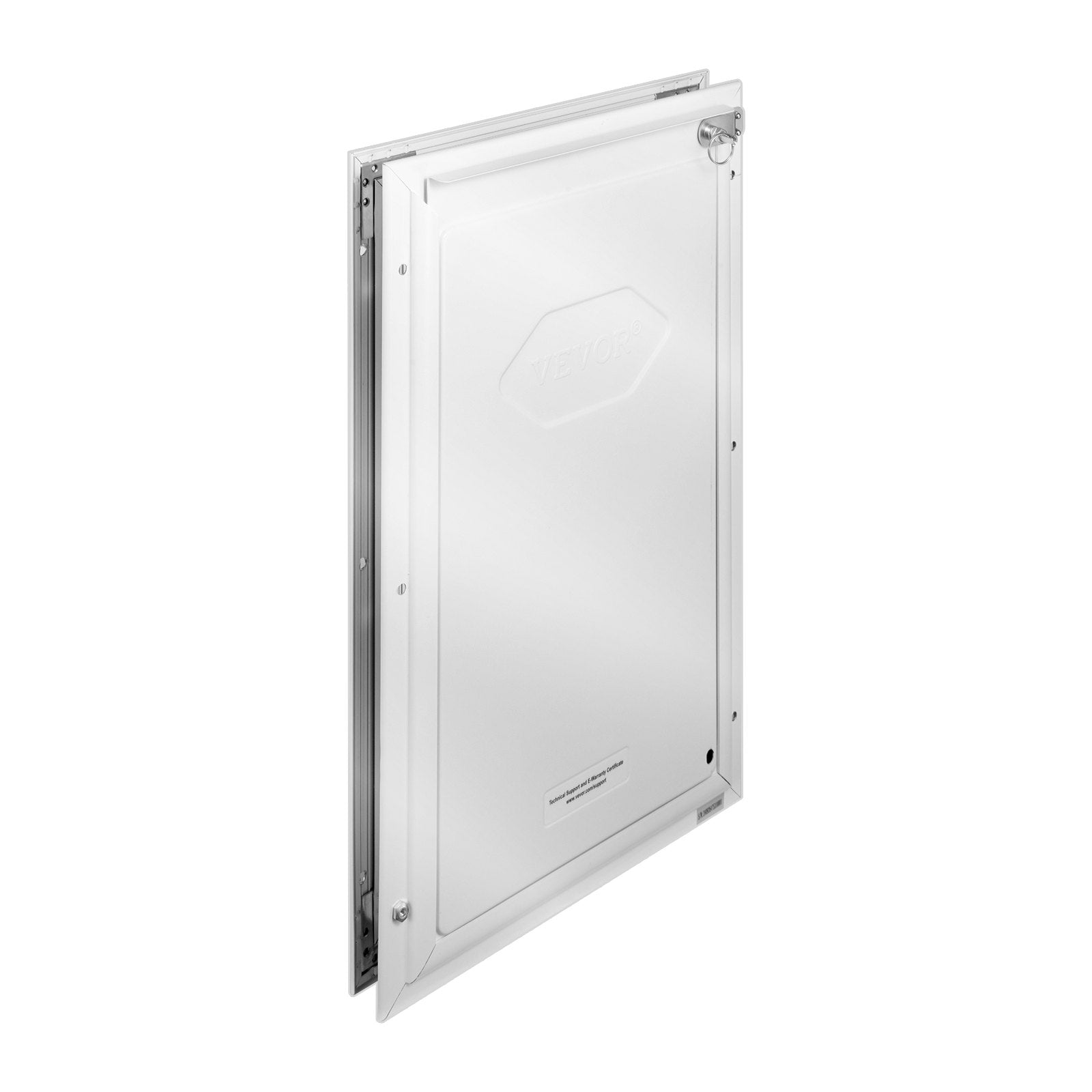 VEVOR Pet Door for Door with Lock and Magnetic Flap System Aluminum Frame Large