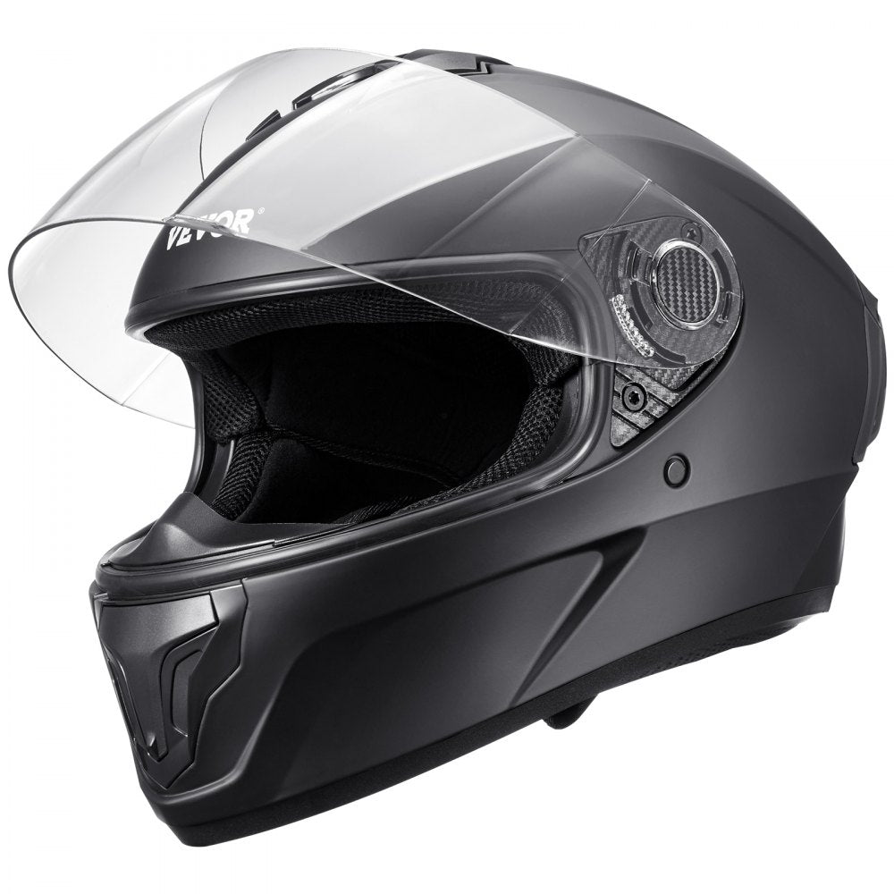 VEVOR Full Face Motorcycle Helmet Motocross Helmet with Bluetooth Slot