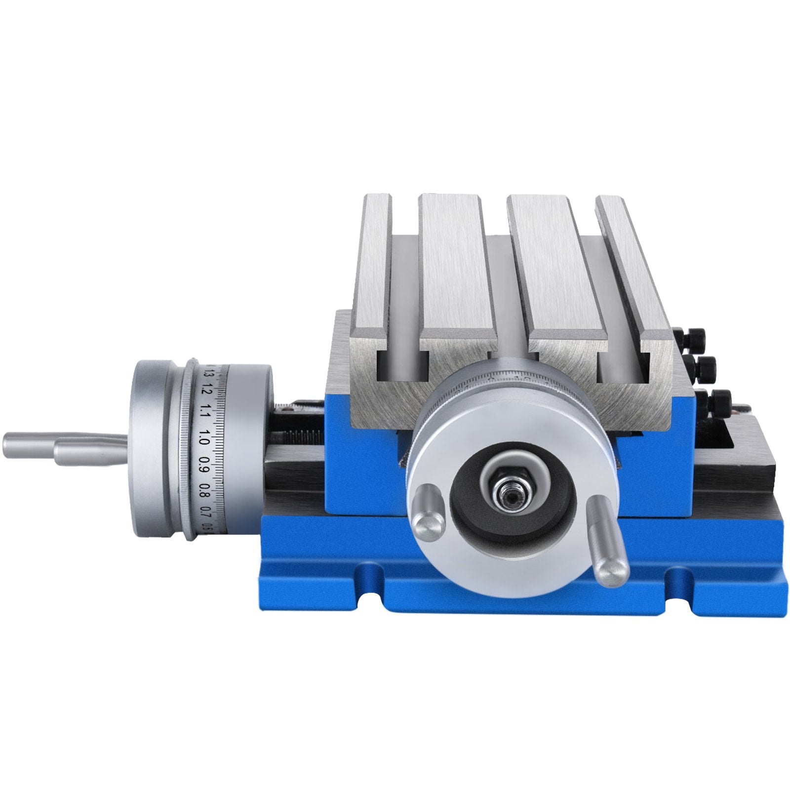 VEVOR Milling Machine Work Table Slide Milling Working Cross Table Machine Compound Slide Milling Table Precision Milling Cross Worktable (7.3 x 4 Inch)