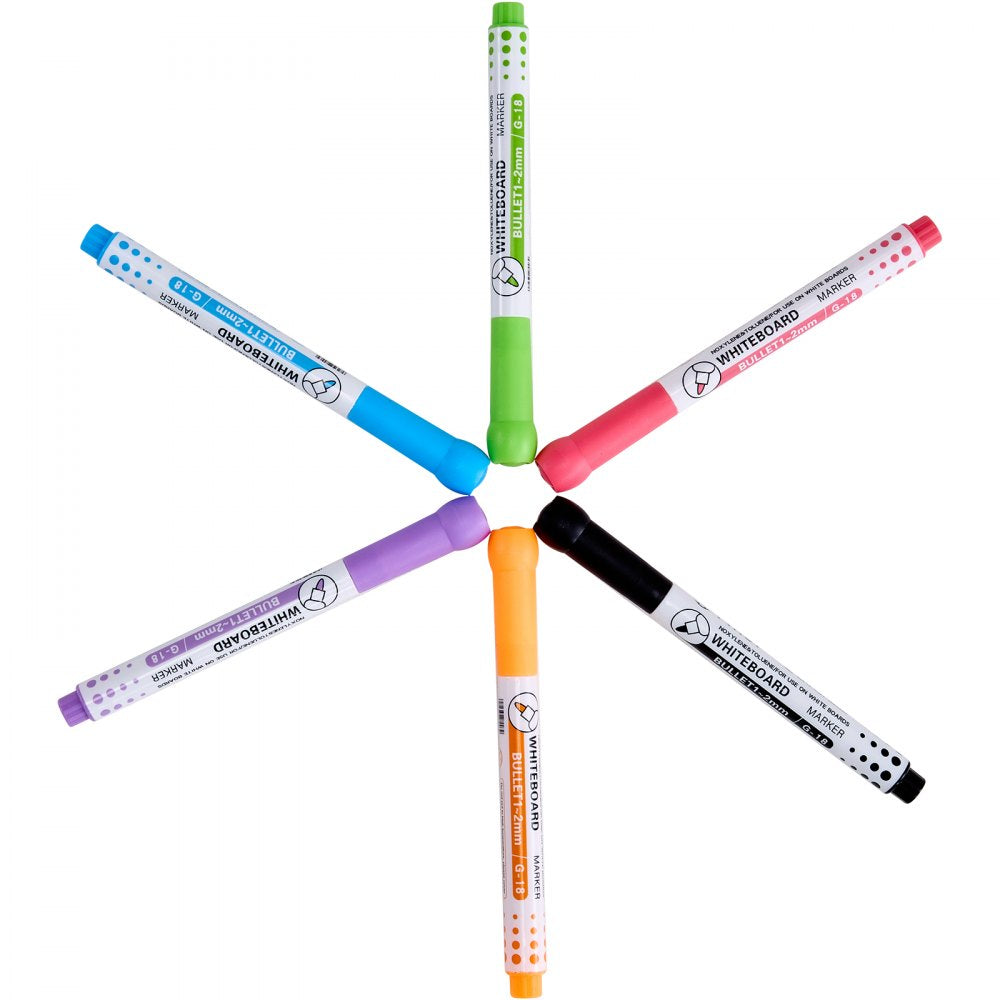 VEVOR Easel Accessory Set Chalk & Markers & Paper Rolls 32PCS for Tabletop Easel