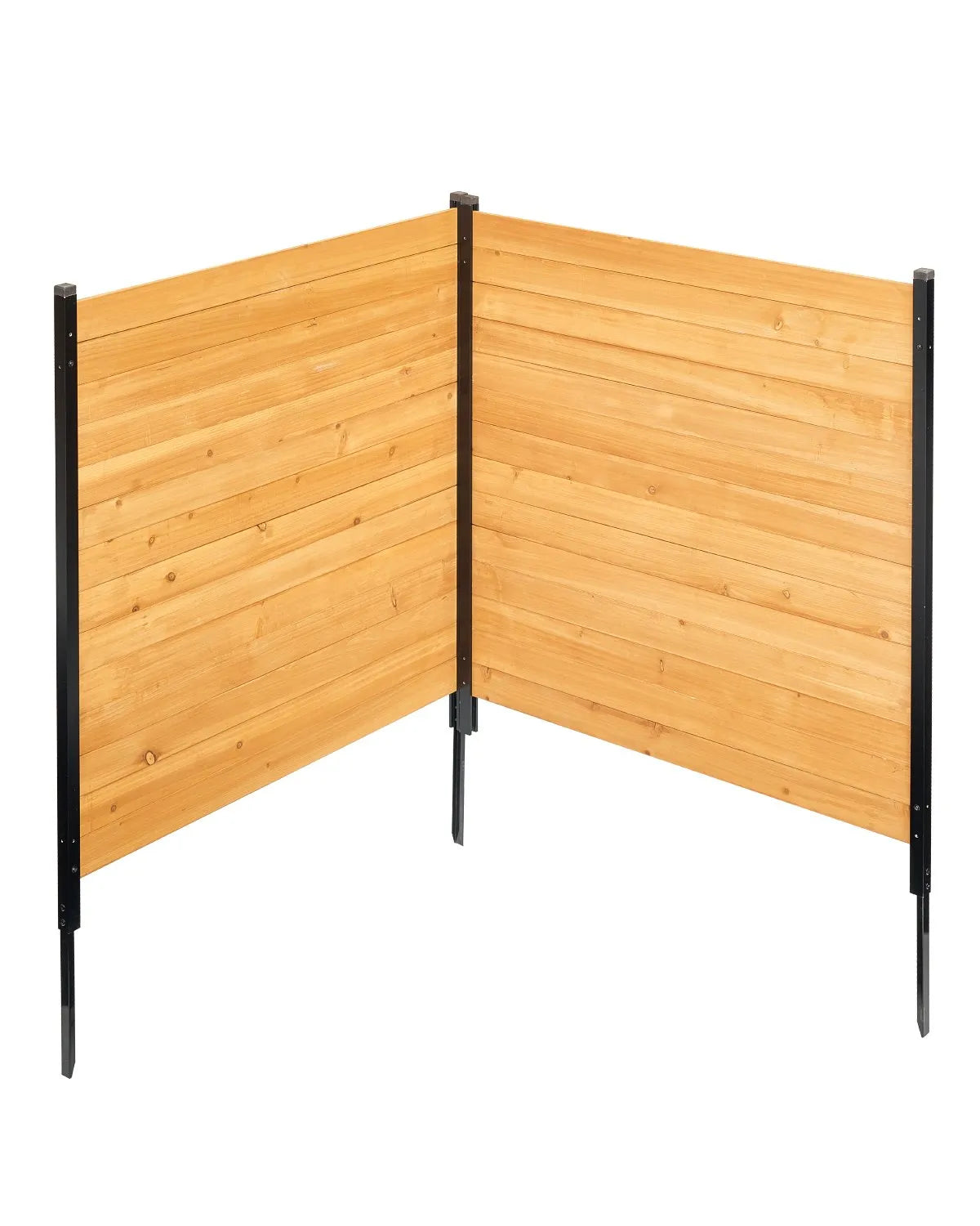 VEVOR Wooden Privacy Fence 2 Panels Solid Air Conditioner Fence 38" W x 42" L