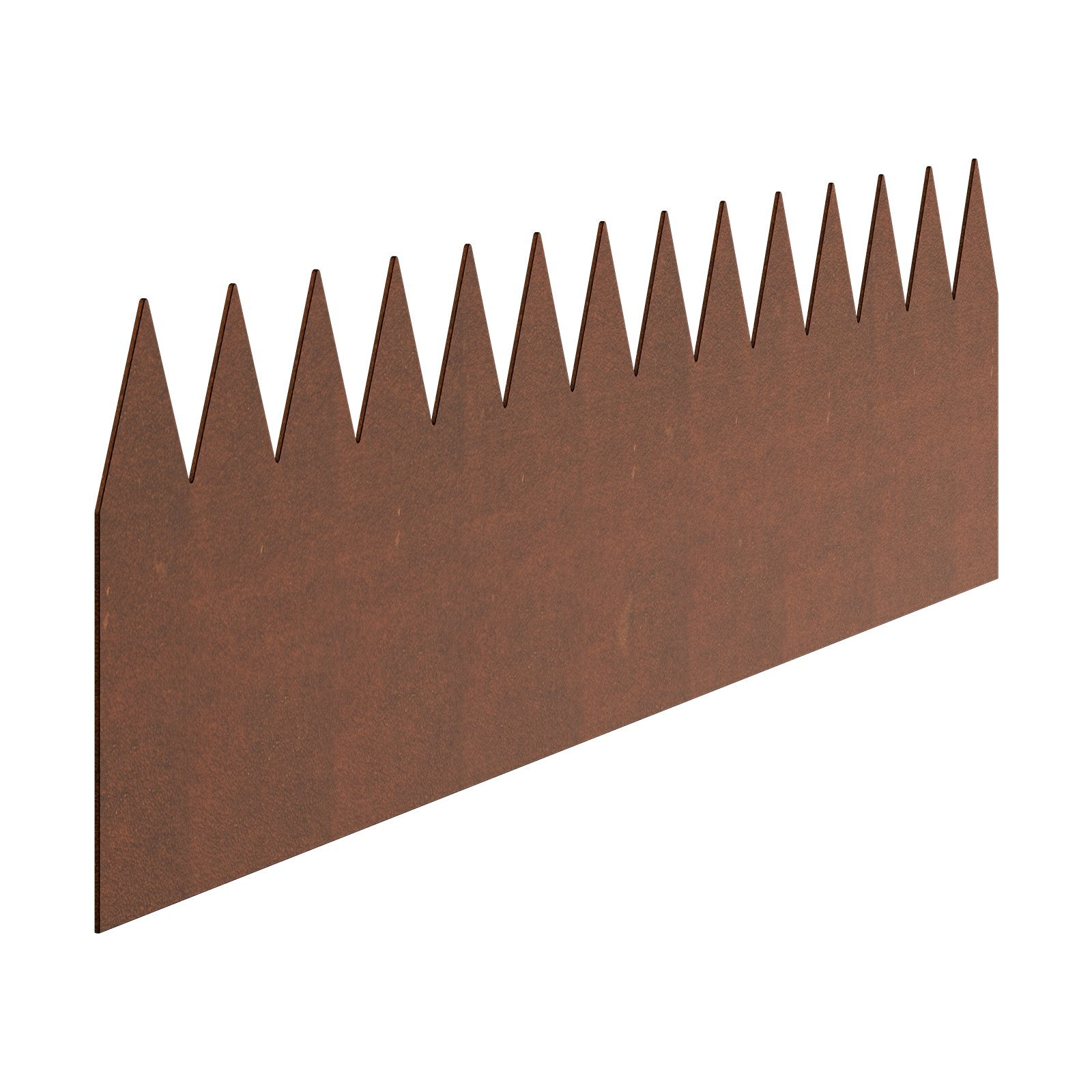 VEVOR Steel Landscape Edging 6 Packs 40 x 8in Weather-Resistant for Yard Lawn