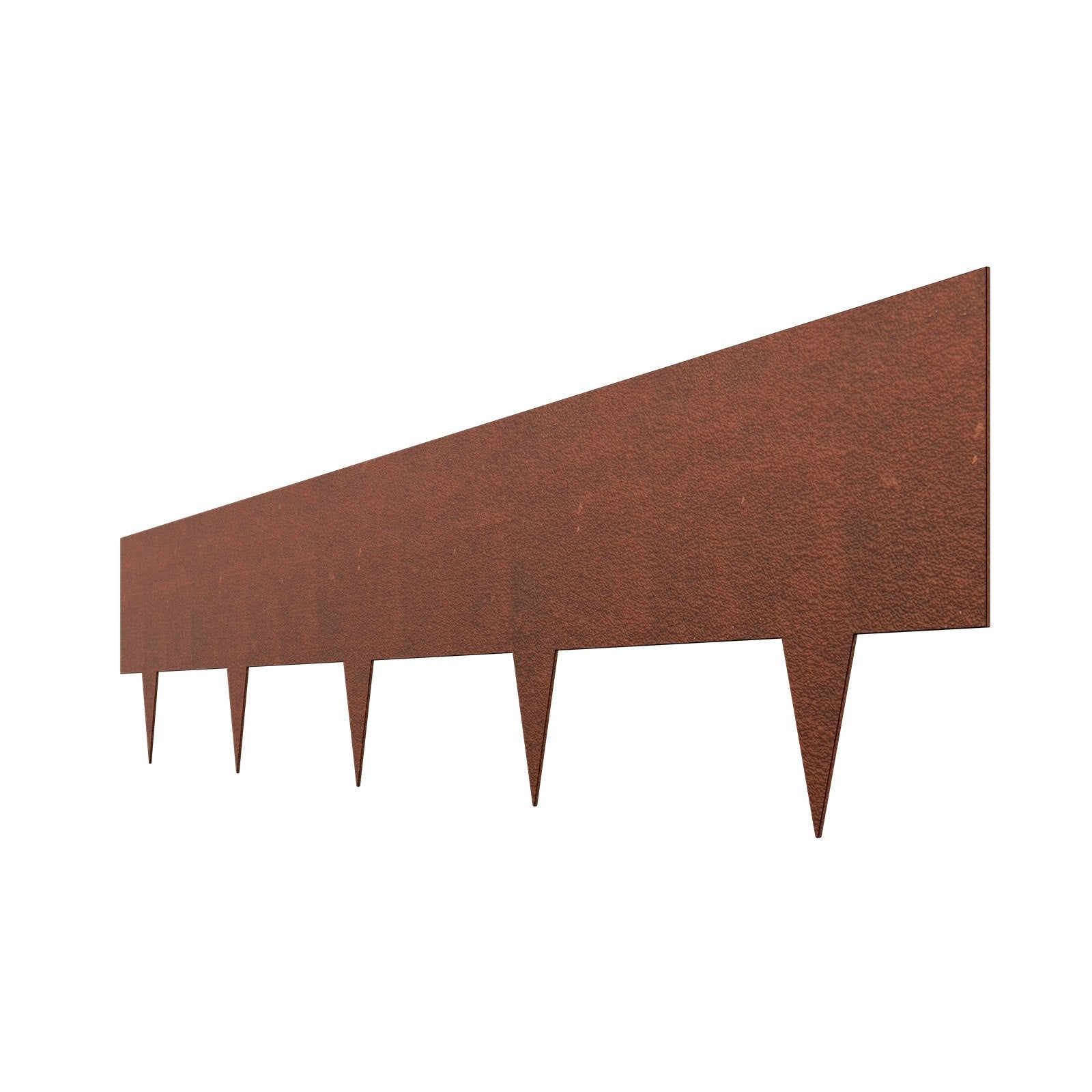 VEVOR Weather-Resistant Steel Landscape Edging 6 Packs 40 x 8in for Yard Garden