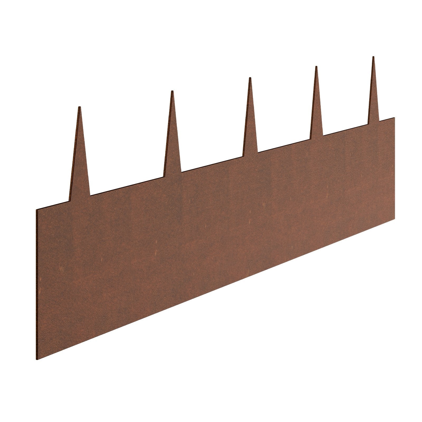 VEVOR Weather-Resistant Steel Landscape Edging 6 Packs 40 x 8in for Yard Garden