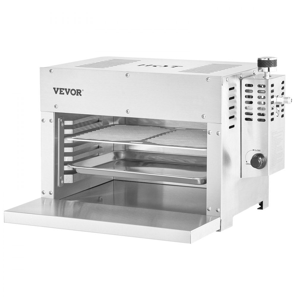 VEVOR Propane Steak Grill 1500°F Portable Infrared Broiler for Outdoor Barbecue