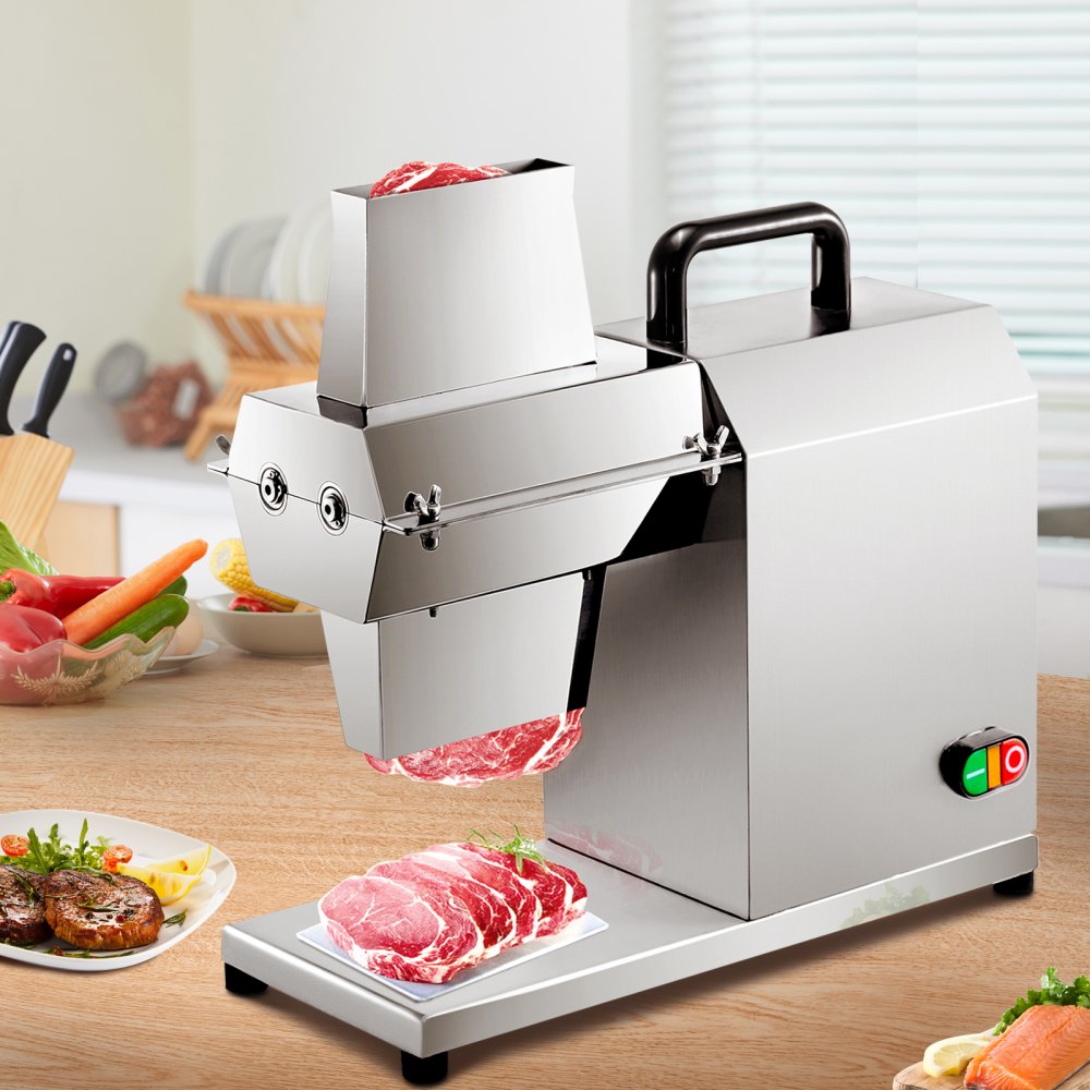 VEVOR Commercial Meat Tenderizer Stainless Steel Electrical Meat Tenderizer 450W Meat Tenderizer Machine Heavy Duty Meat Tenderizer Electric Machine Kitchen Tool For Tenderizing Meat