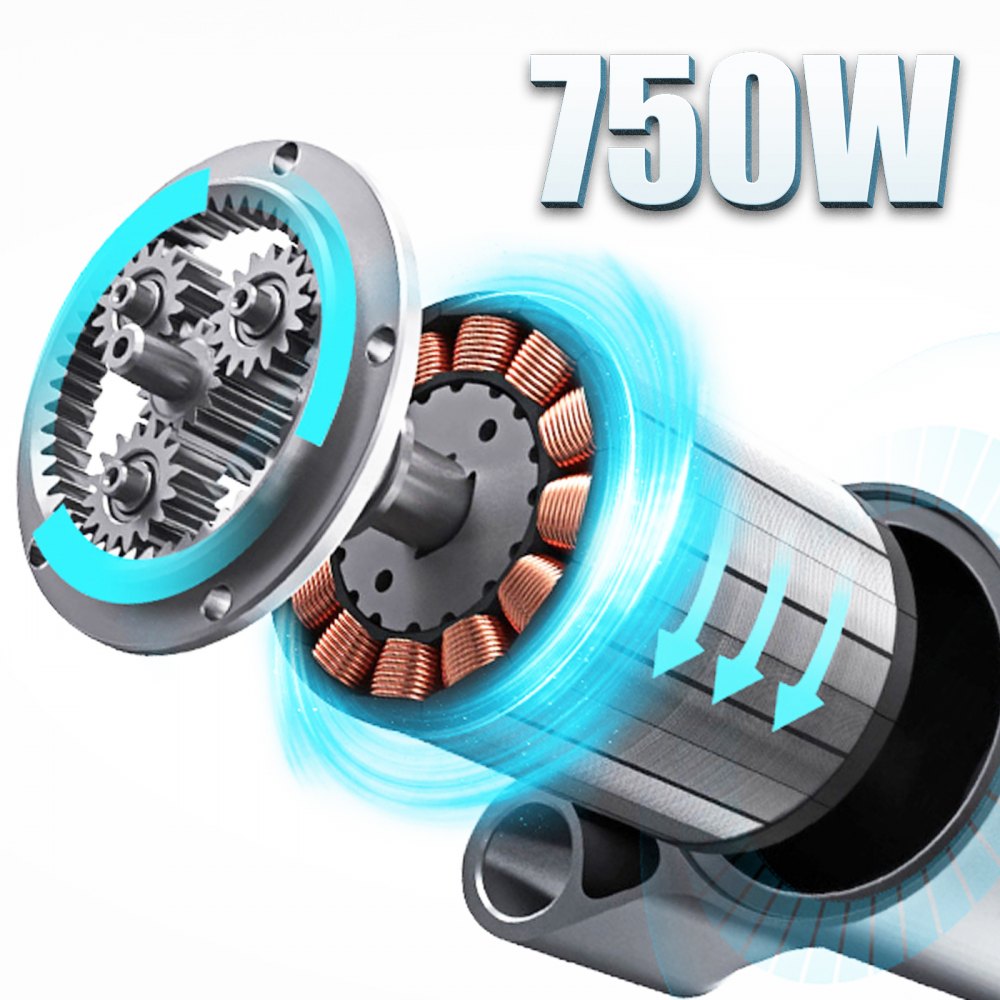 VEVOR Commercial Meat Tenderizer, Stainless Steel Electrical Meat Tenderizer, 750W Meat Tenderizer Machine, Heavy Duty Meat Tenderizer Electric Machine Kitchen Tool for Tenderizing Meat