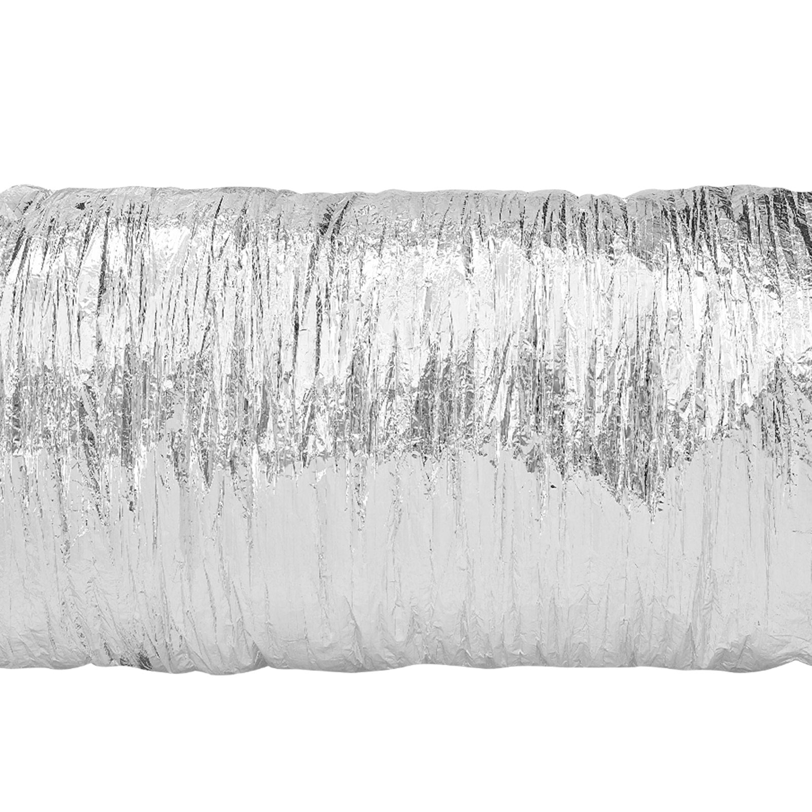 VEVOR Dryer Vent Hose, 6'' Insulated Flexible Duct 25FT Long with 2 Duct Clamps, Heavy-Duty Three Layer Protection for HVAC Heating Cooling Ventilation and Exhaust, R-6.0 Flame Resistance Value