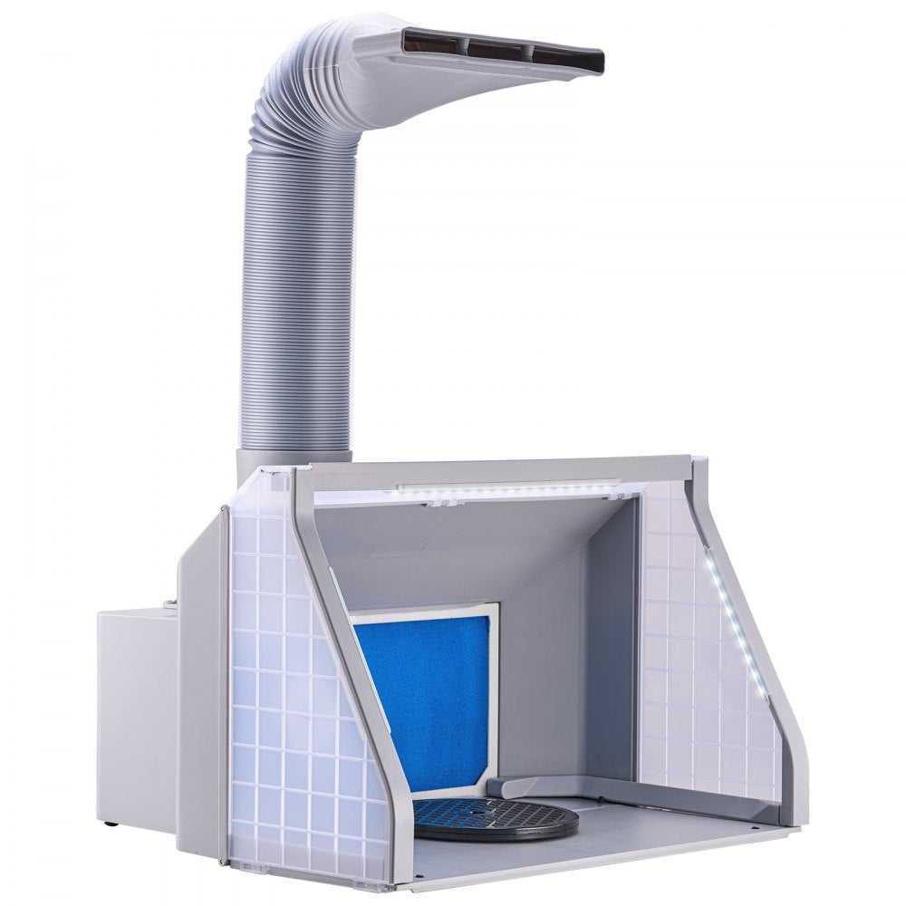 VEVOR Airbrush Spray Booth Dual-Fans Portable Hobby Airbrush Paint Spray Booth