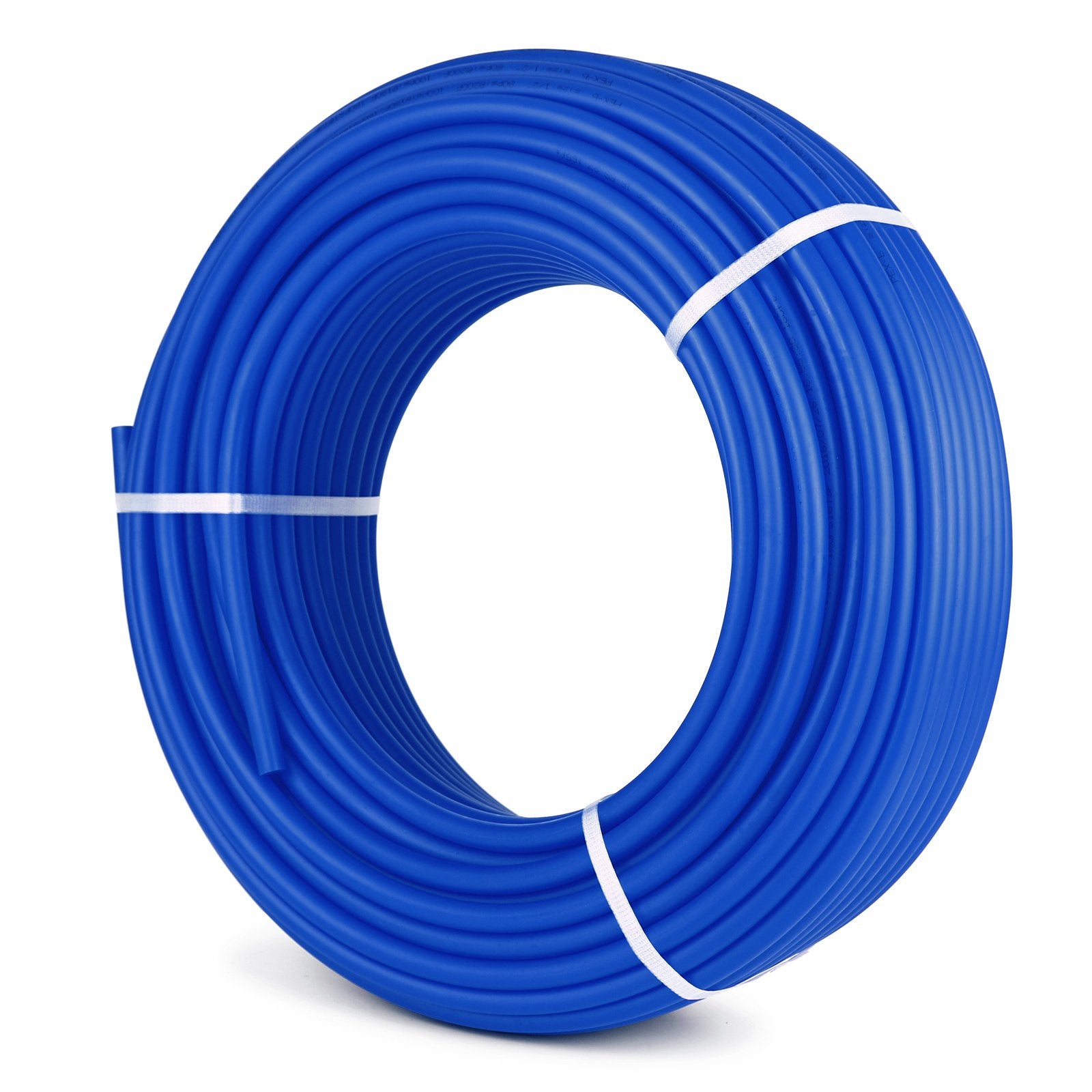 VEVOR 3/4" PEX Tubing 500Ft Non-Barrier PEX Pipe Red Pex-b Tube Coil for Hot and Cold Water Plumbing Open Loop Radiant Floor Heating System PEX Tubing (3/4" Non-Barrier, 500Ft/Blue)