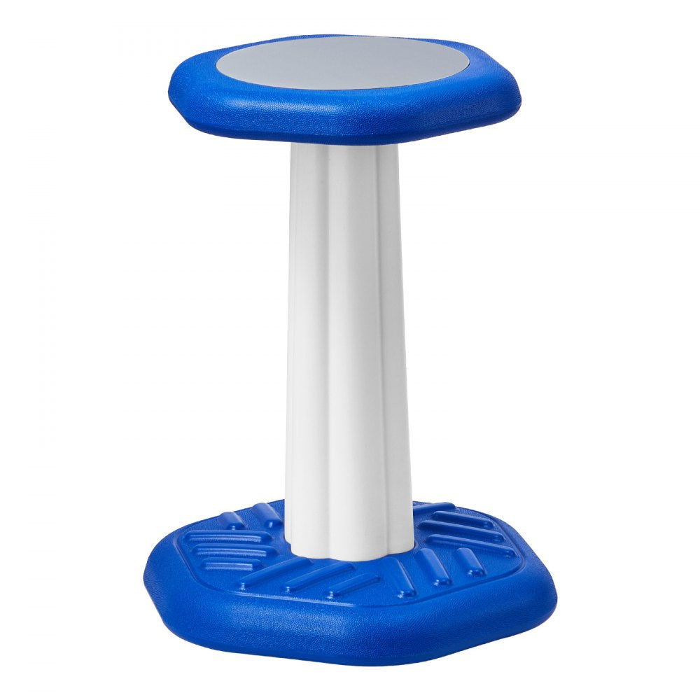 VEVOR Kids Wobble Chair Active Chair with Sponge Cushion for Age 7-14 Blue