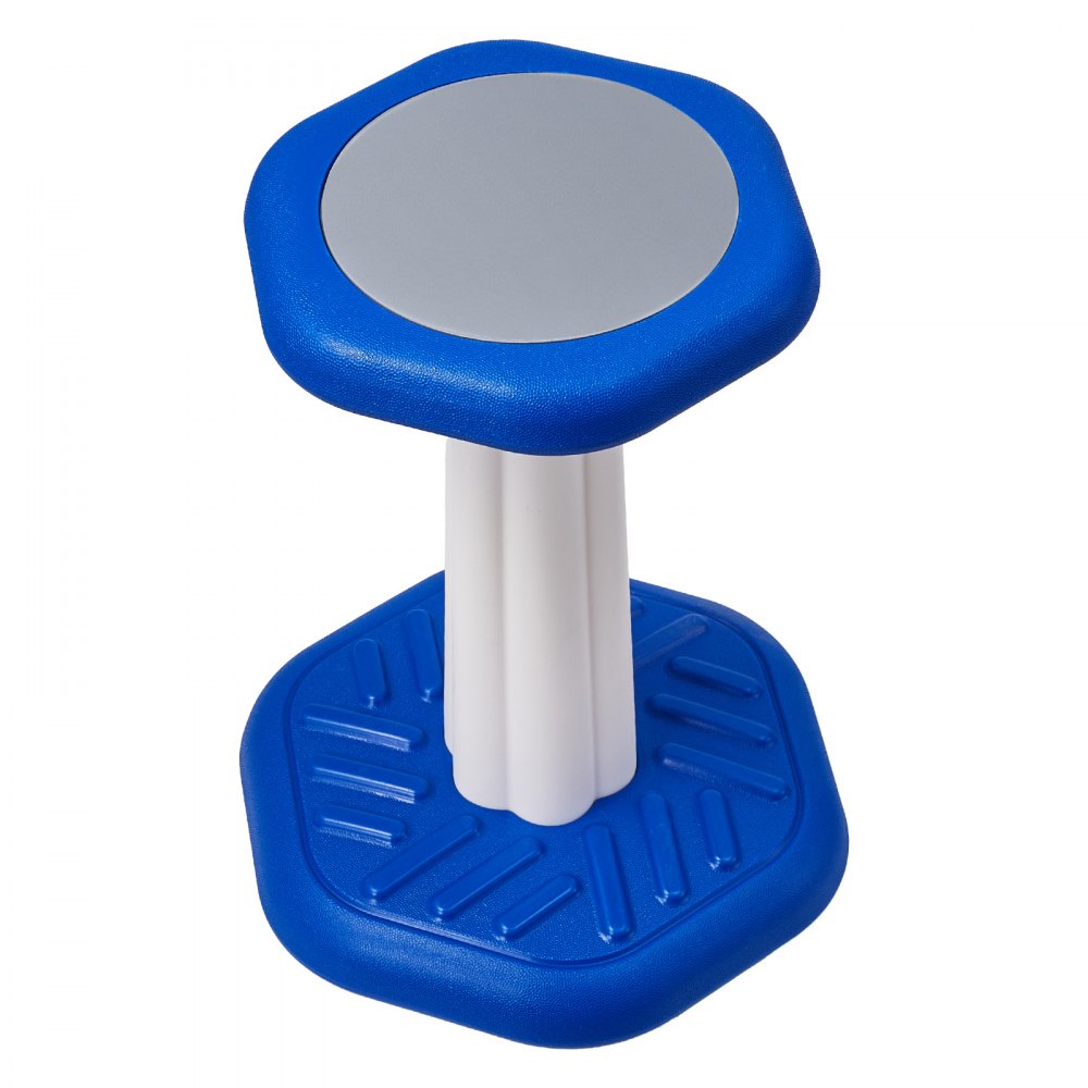 VEVOR Kids Wobble Chair Active Chair with Sponge Cushion for Age 7-14 Blue