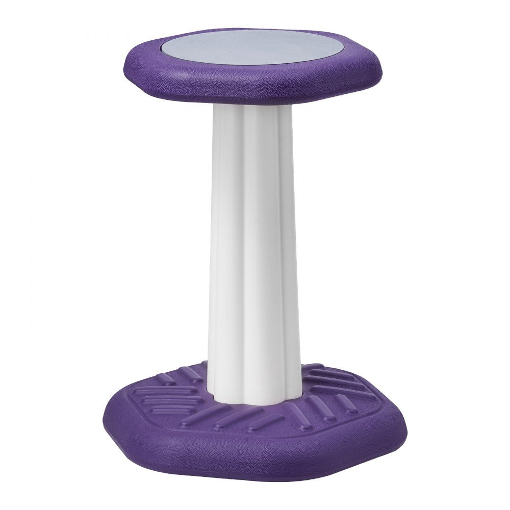 VEVOR Kids Wobble Chair Active Chair with Sponge Cushion for Age 7-14 Purple