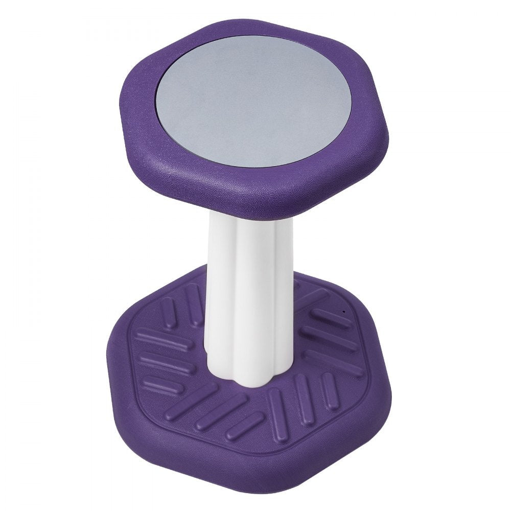 VEVOR Kids Wobble Chair Active Chair with Sponge Cushion for Age 7-14 Purple