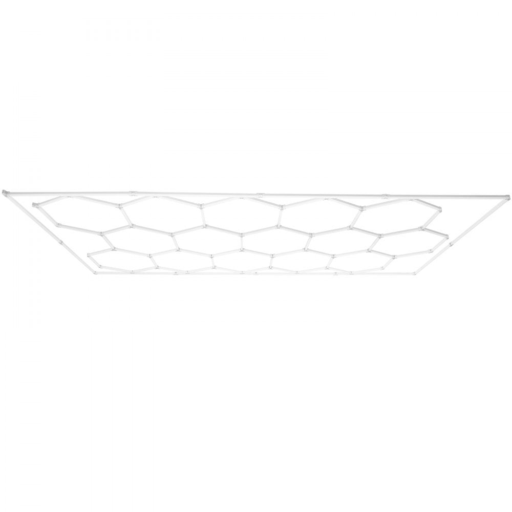 VEVOR Hexagon Garage Lights 66300LM 15 Grids Honeycomb LED Shop Ceiling Light