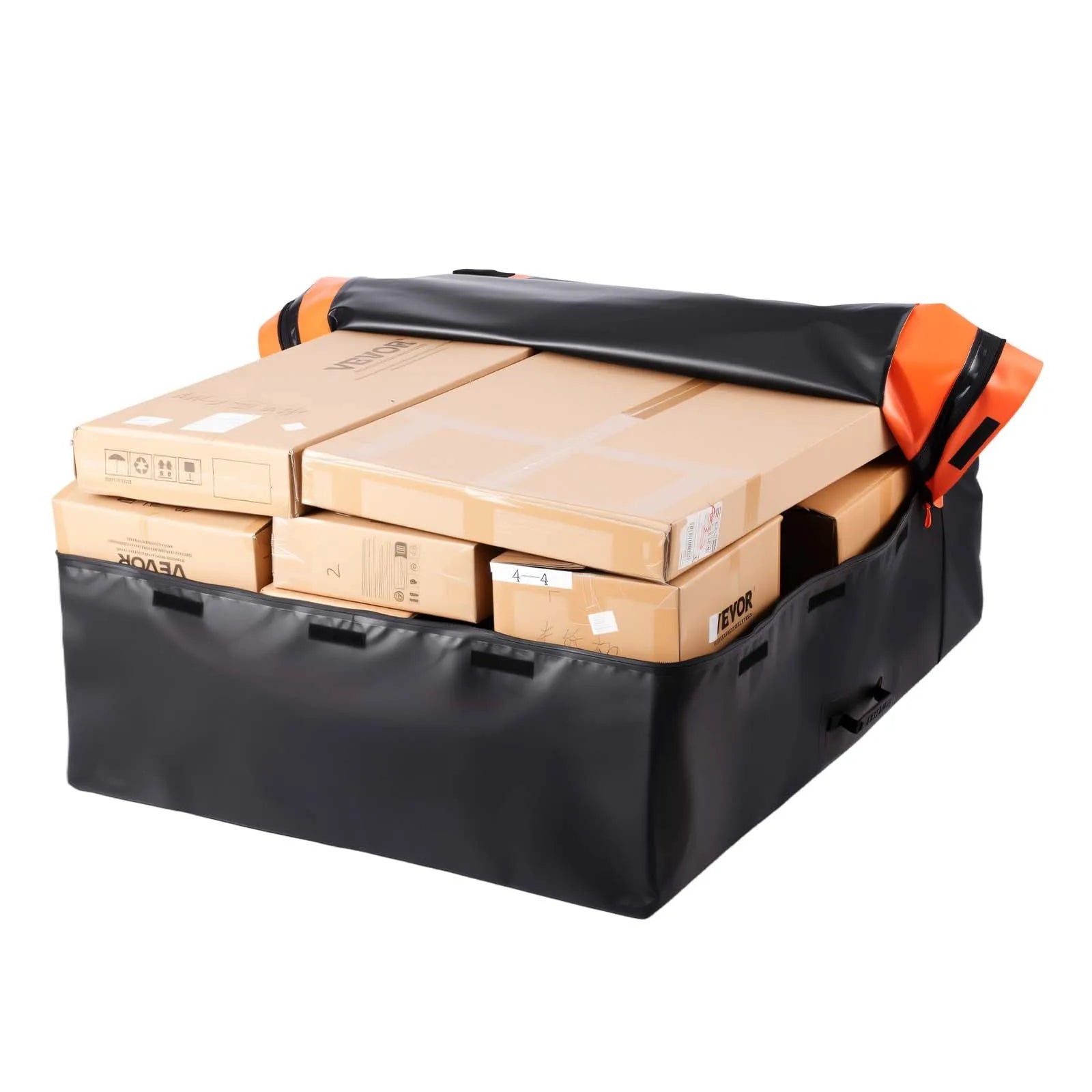 VEVOR Truck Bed Cargo Bag 51.18 x 40.16 x 21.85 in (26 Cu. ft) with Cargo Net