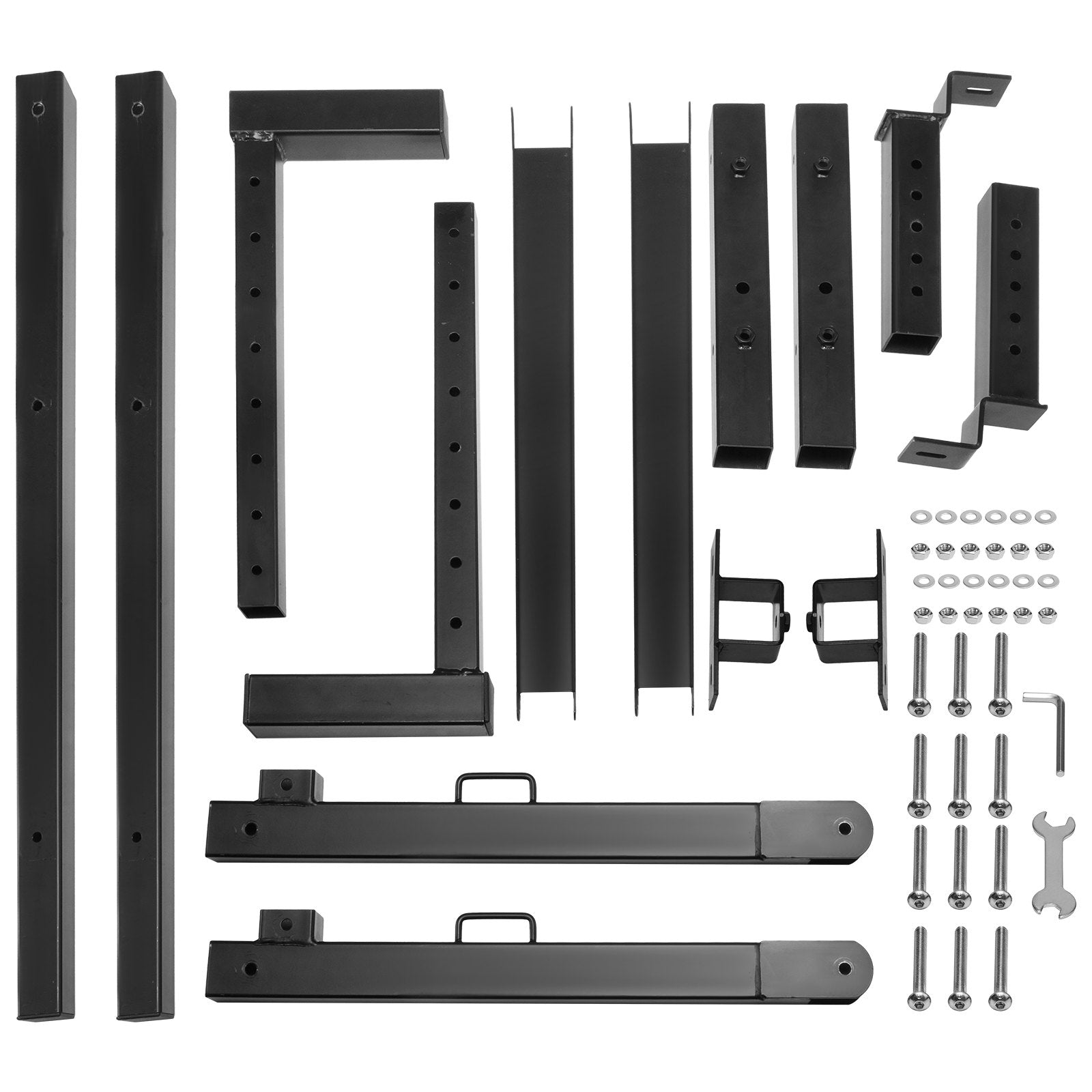 VEVOR Truck Rack Pick up Truck Ladder 19"-34" W 38.6"-43.6" H 250lbs Capacity