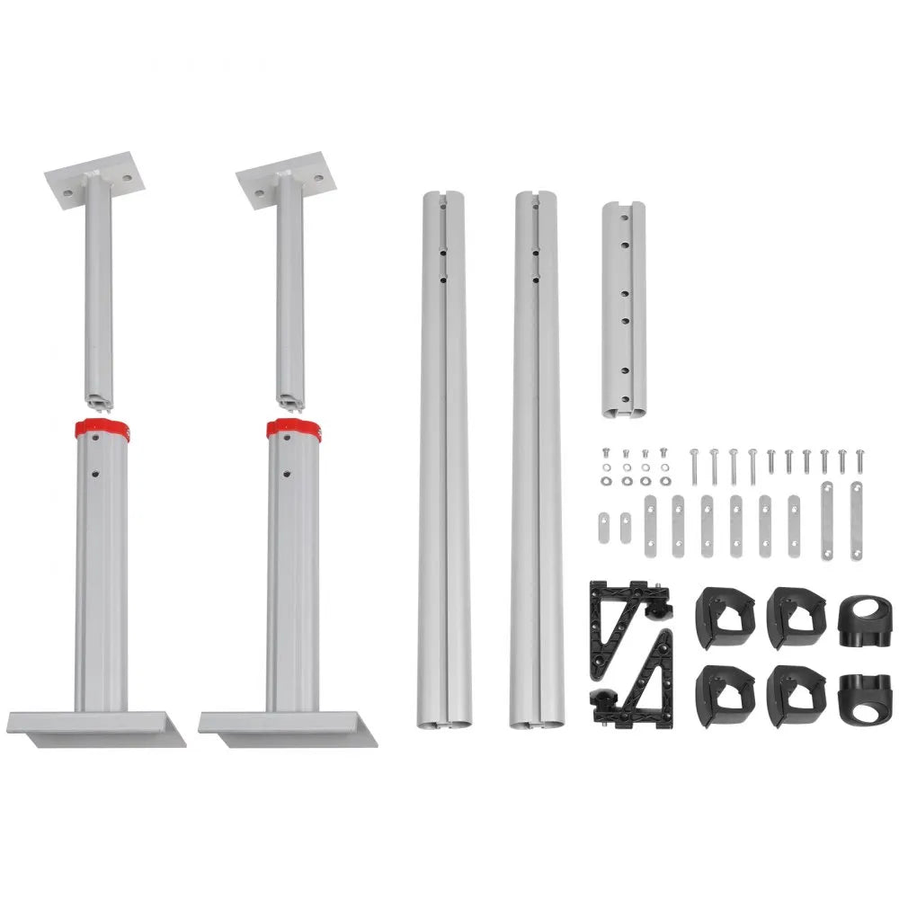 VEVOR Truck Rack Pick up Truck Ladder 17"-29" Height 500 lbs Capacity for Kayak