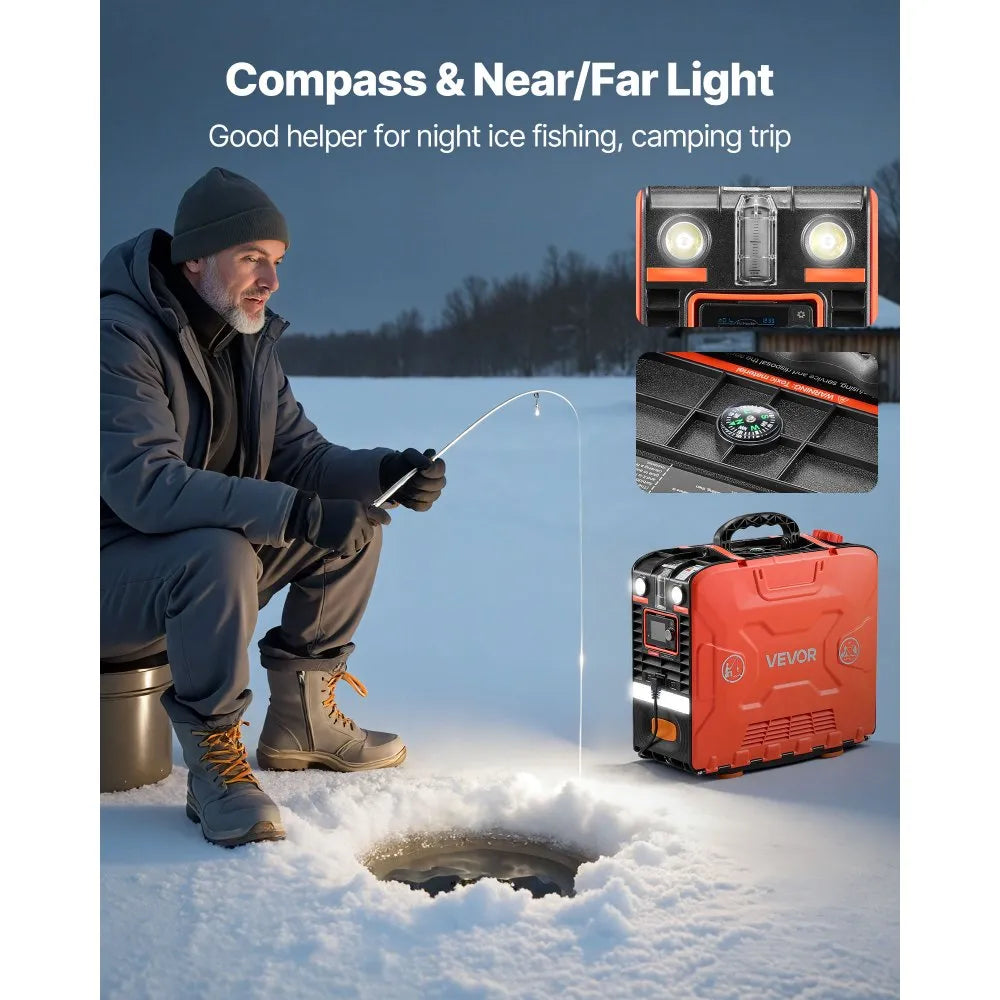 8KW Portable Diesel Air Heater with Bluetooth App, Remote Control & LCD Screen – 12V/110V