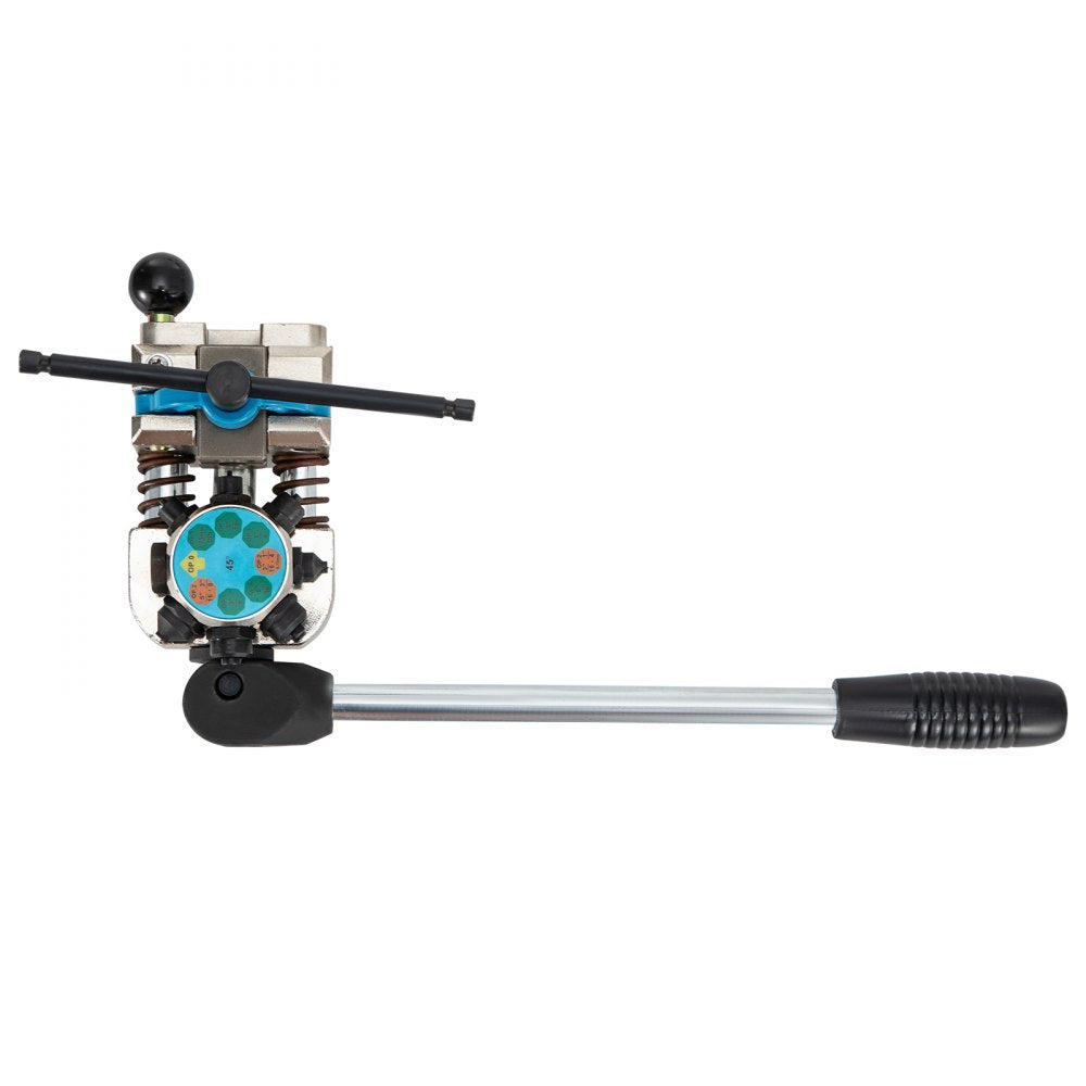 VEVOR Brake Line Flaring Tool, 45 Degree Single, Double, and Bubble Flares for 3/16", 1/4", 5/16" and 3/8" Tube Size, Suitable for Soft Metal of Copper Lines
