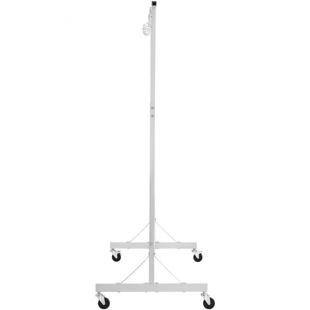 VEVOR Painting Rack Adjustable Paint Hanger 8 Hooks Auto Body Painting Stand