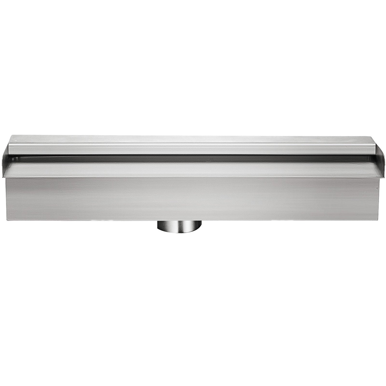 VEVOR Patiolife Pool Fountain Stainless Steel Pool Waterfall 11.8" x 4.5" x 3.1"(W x D x H) Waterfall Spillway Rectangular Garden Outdoor