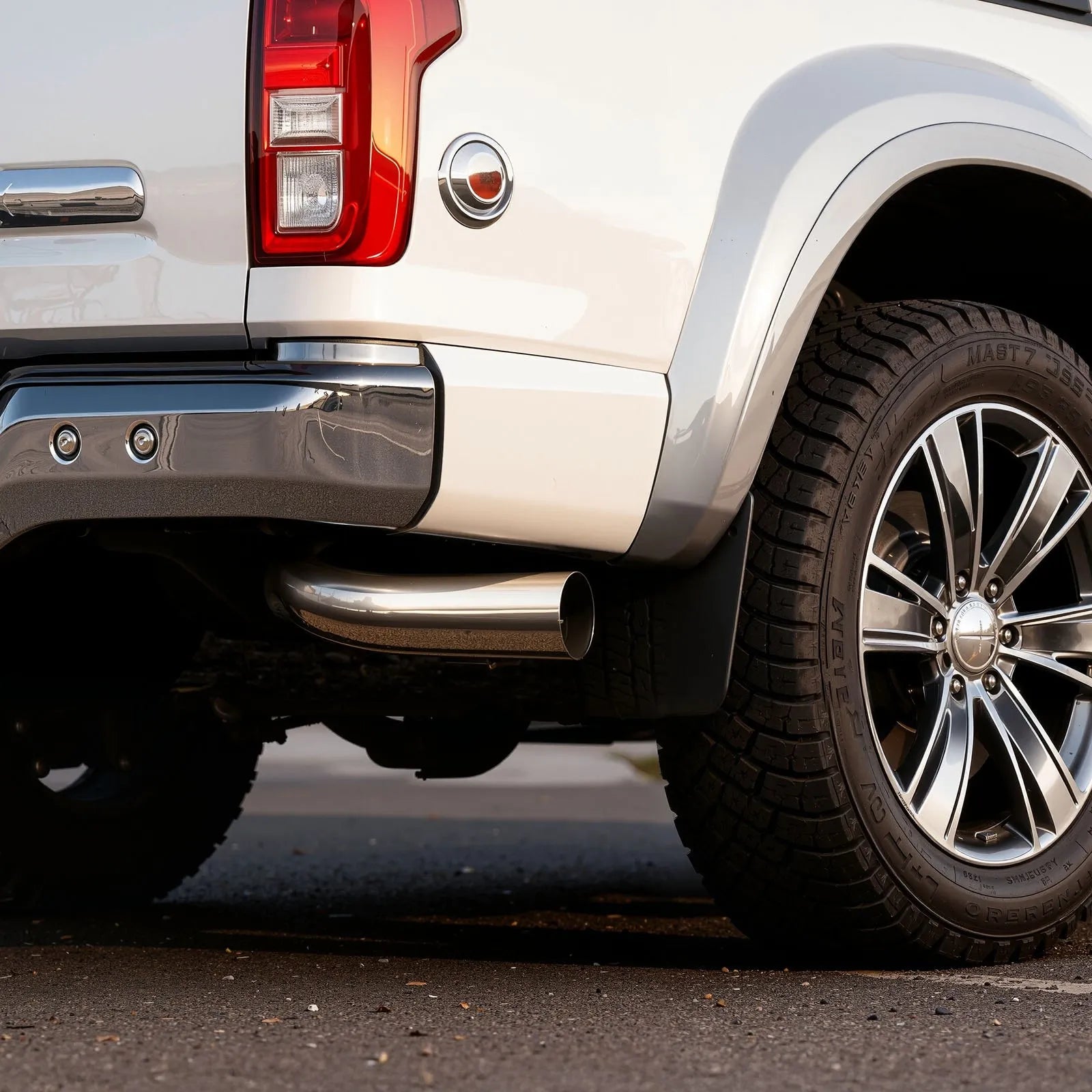 VEVOR Elbow Exhaust Tip, 4 Inch Inlet, 5 Inch Outlet, 23 in Overall Length, Chrome Turn Down Exhaust Tip with Clamp for Truck, Sedan, Sports Car, SUV, Chrome Structure for High Temperature Resistance