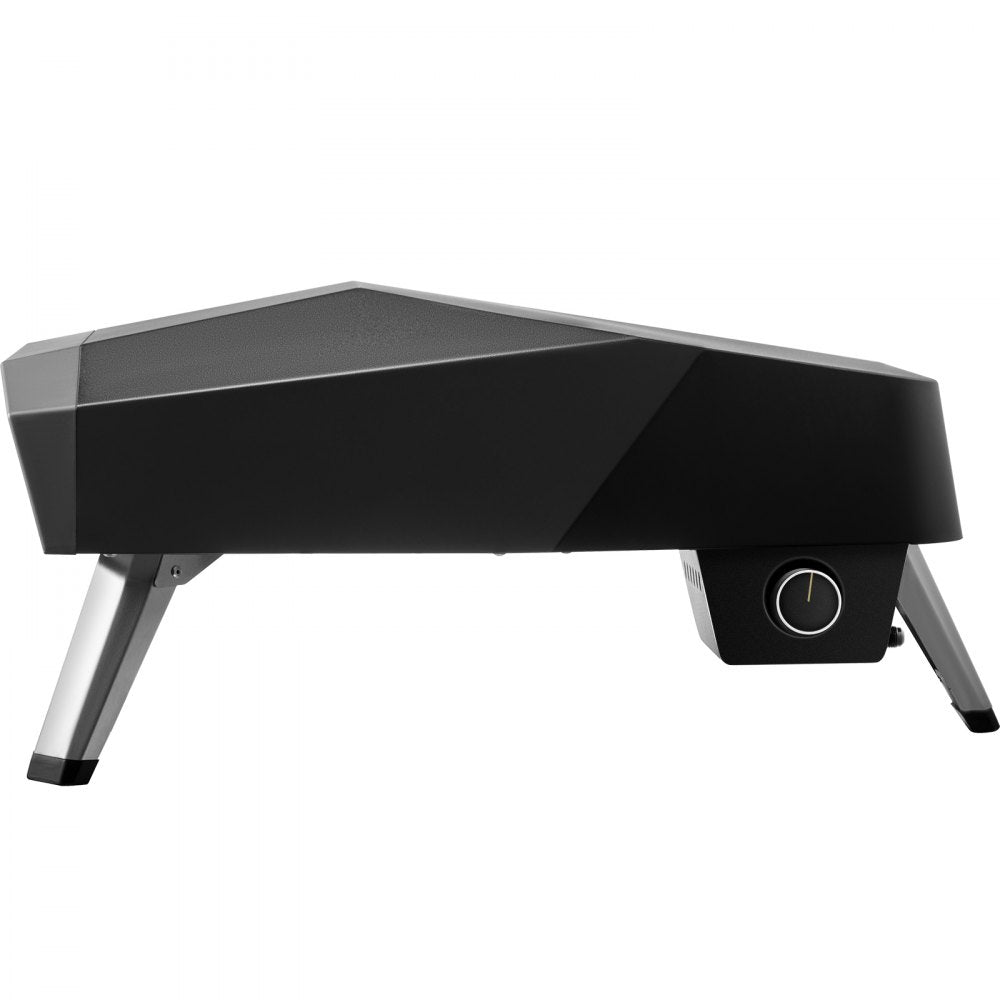 VEVOR Gas Pizza Oven, Stainless Steel Propane Pizza Oven, Gas Fire Pizza Oven with 12" Pizza Stone, Portable Gas Pizza Oven with Foldable Legs, Gas Powered Pizza Oven for Outdoor Camping-Global Patent