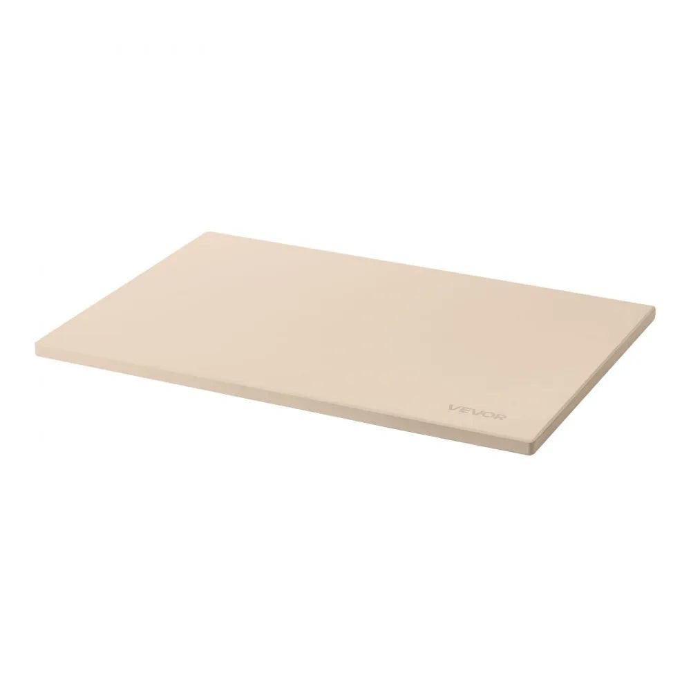 VEVOR Pizza Stone, 20 x 14 in Rectangular Cordierite Pizza Stone, Extra Large Baking-Stone with PP Scraper, 0.67 in Thick Heat-Resistant Cordierite, for Oven, Baking Bread & Pizzas, BBQ Grilling