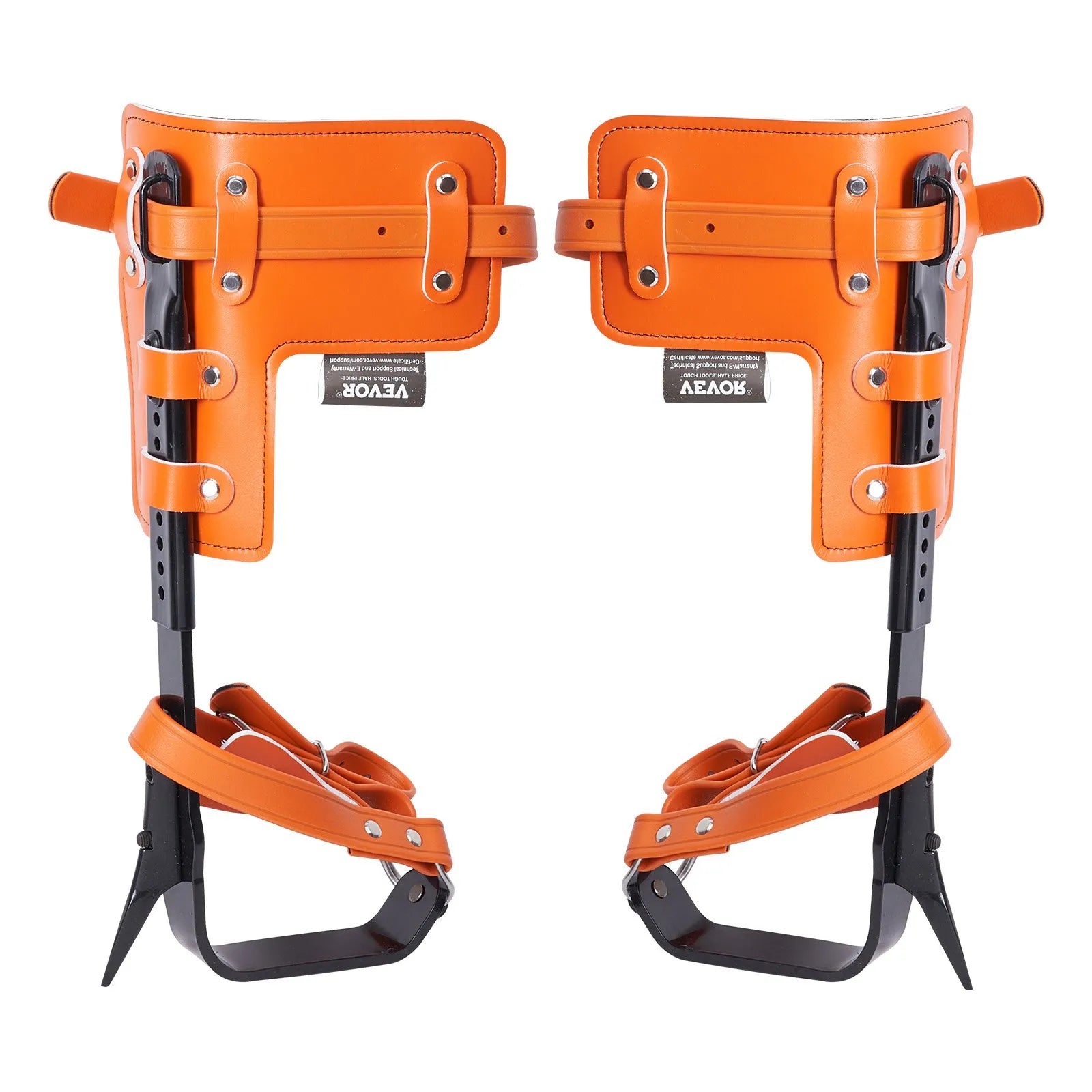 VEVOR Tree Climbing Spikes Set Climbing Spurs Alloy Steel Safety Rope Hareness
