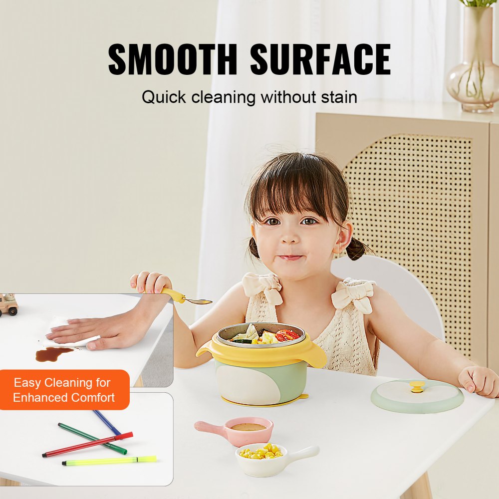 VEVOR Kids Table and 2 Chairs Set, Toddler Table and Chair Set, Children Multi-Activity Table for Art, Craft, Reading, Learning