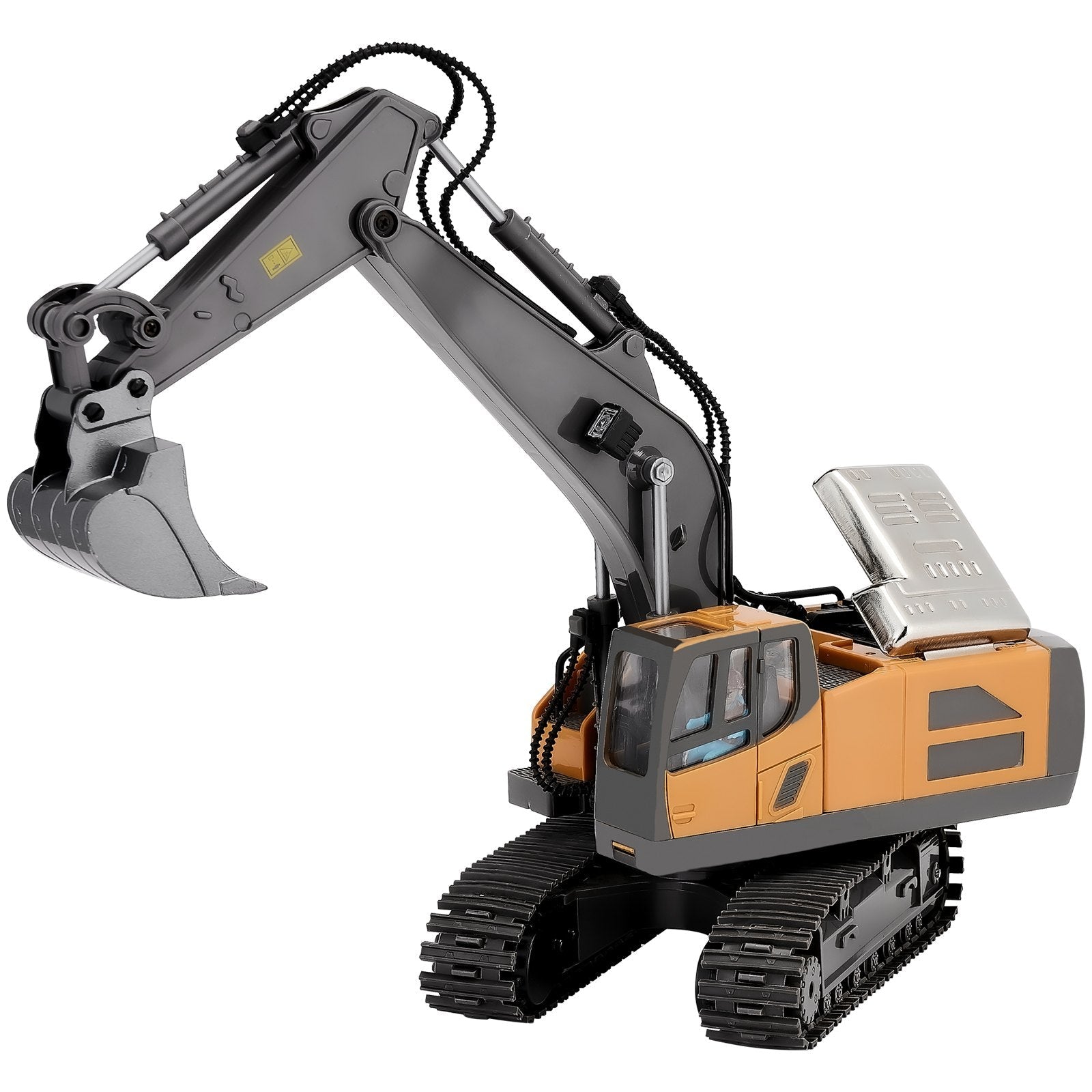 VEVOR Remote Control Excavator Toy 11 Channel 1:20 Scale RC Excavator Digger