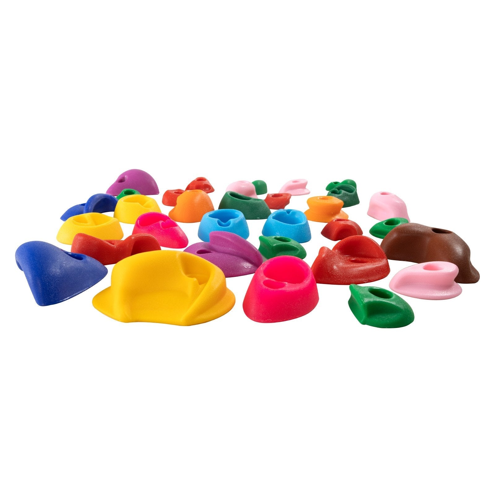 VEVOR 32 Rock Climbing Holds Climbing Rocks Rock Wall Holds Grip Indoor/Outdoor