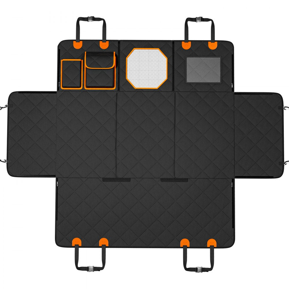 VEVOR 52 x 23.5 in Dog Car Seat Cover for Back Seat Waterproof 600D for Cars