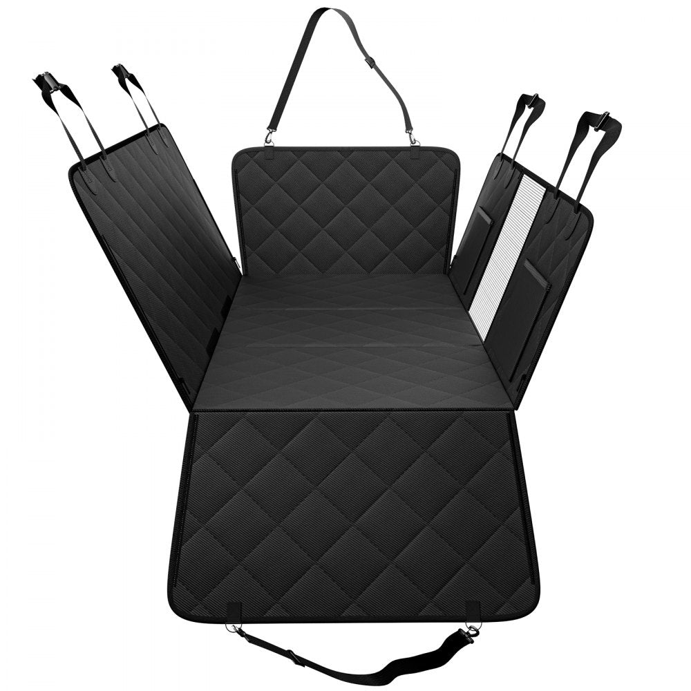 VEVOR 53 x 24.8 in Dog Car Seat Cover for Back Seat Waterproof 600D for Cars