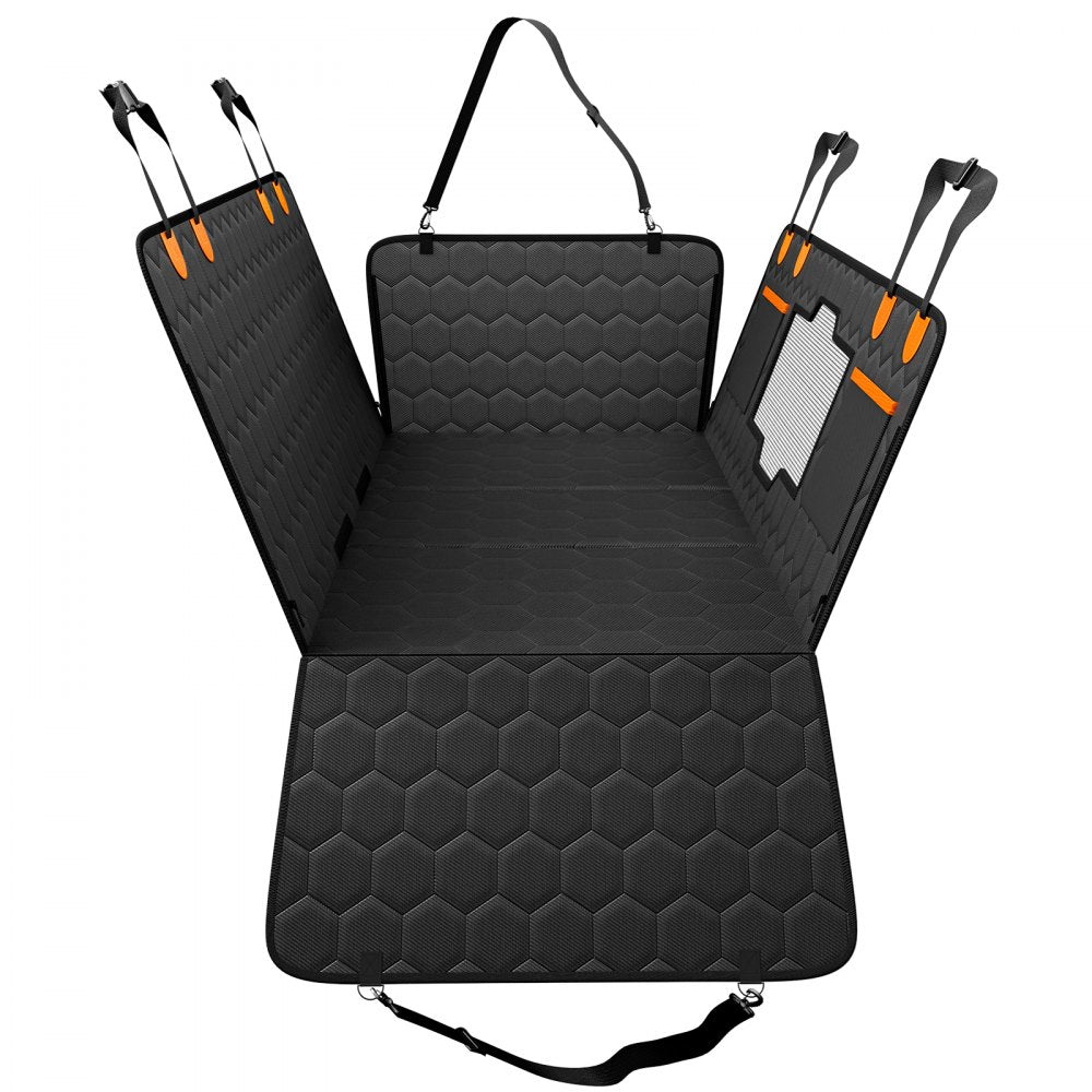 VEVOR 54 x 25.6 in Dog Car Seat Cover for Back Seat Waterproof 600D for Cars