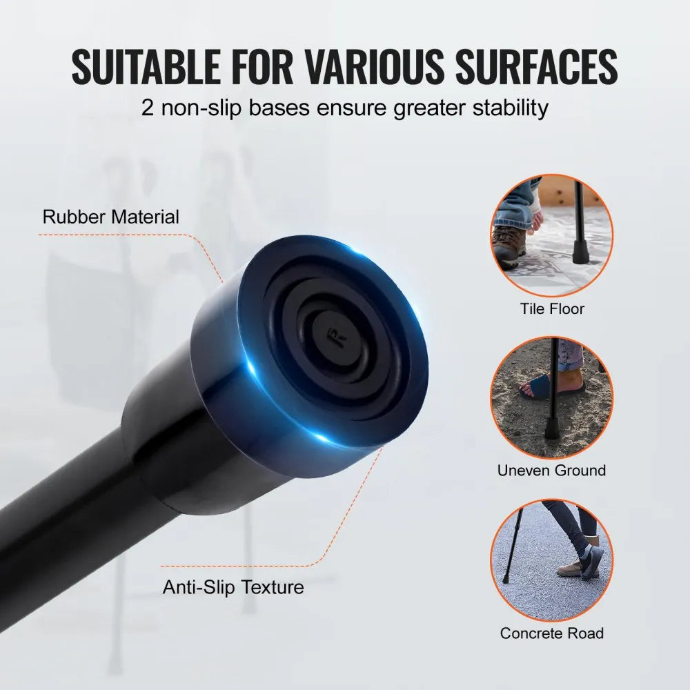 π©Ί Forearm Crutches for Adults β 2 Variants Available (350 lb Capacity)