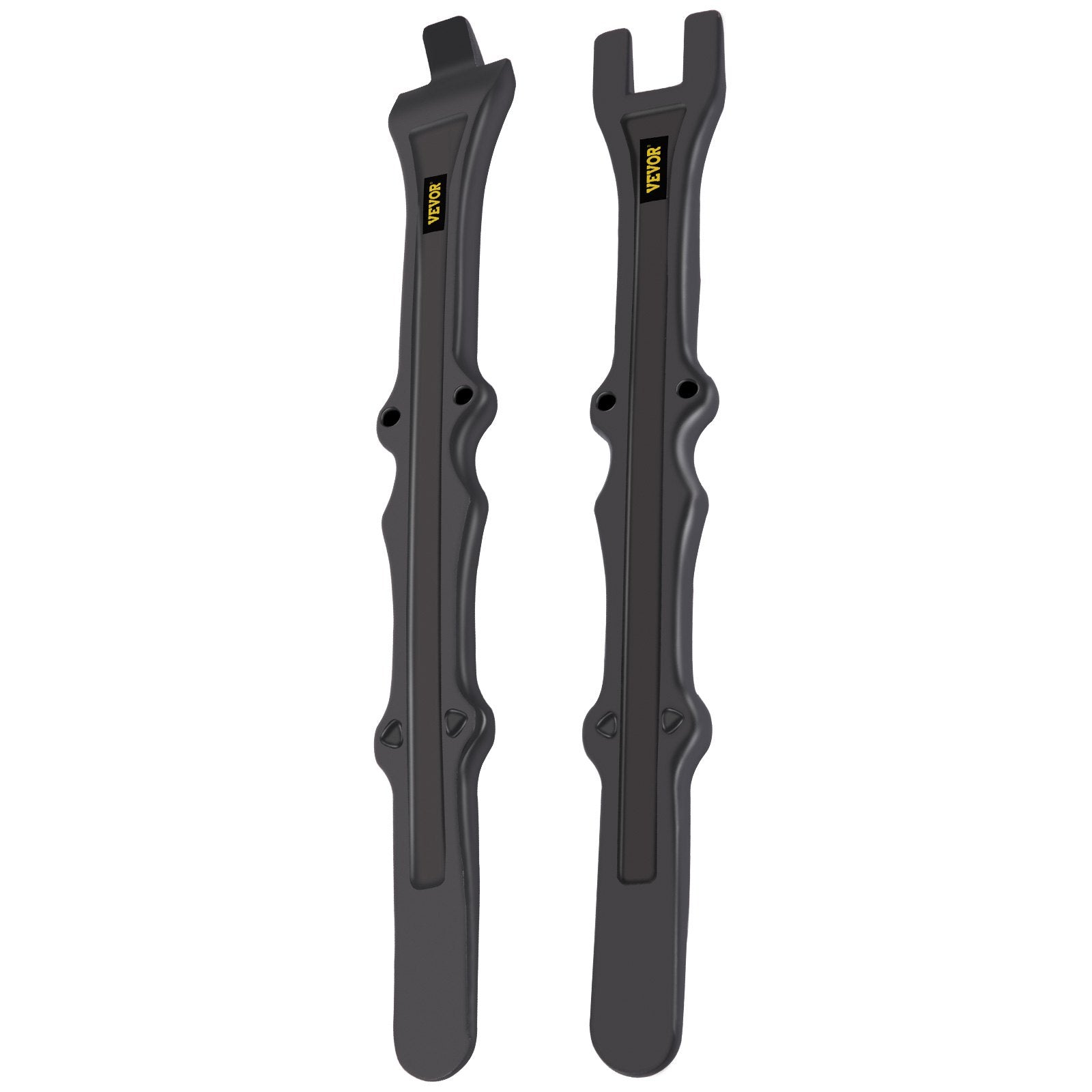 VEVOR Tire Changing Tool, 16 Inch Tire Iron Set, 2pcs Motorcycle Tire Irons, 40CR Steel Tire Bead Breaker, Black Tire Changing Spoons, Rust Proof Motorcycle Tire Spoons, Tire Levers for Bile Tires